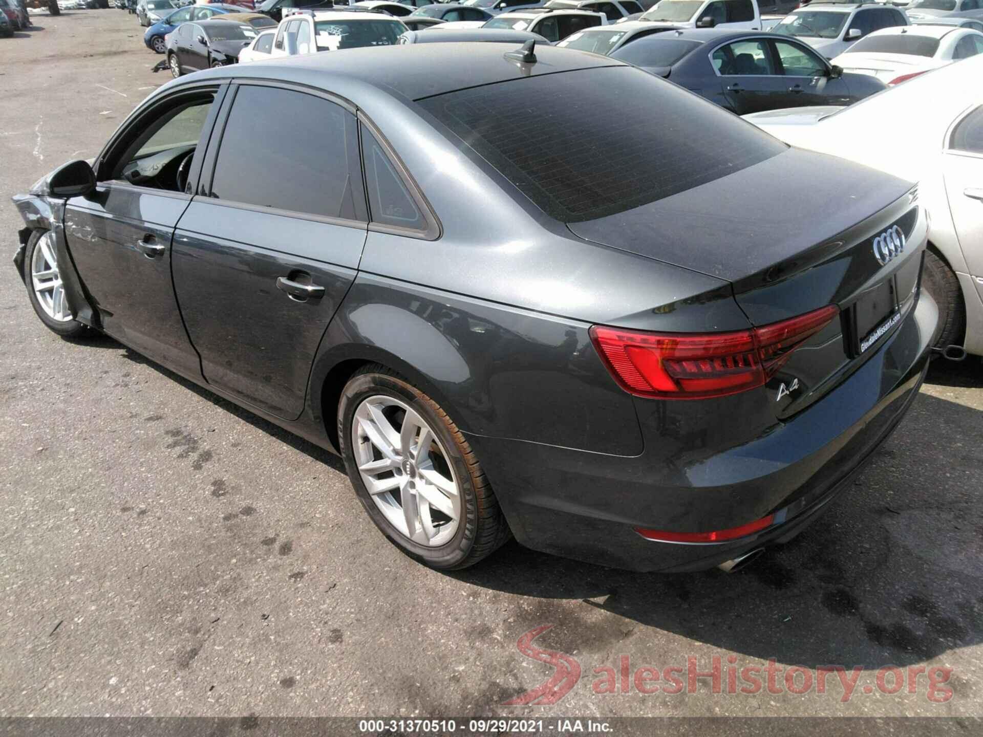 WAUGNAF47HN013436 2017 AUDI A4