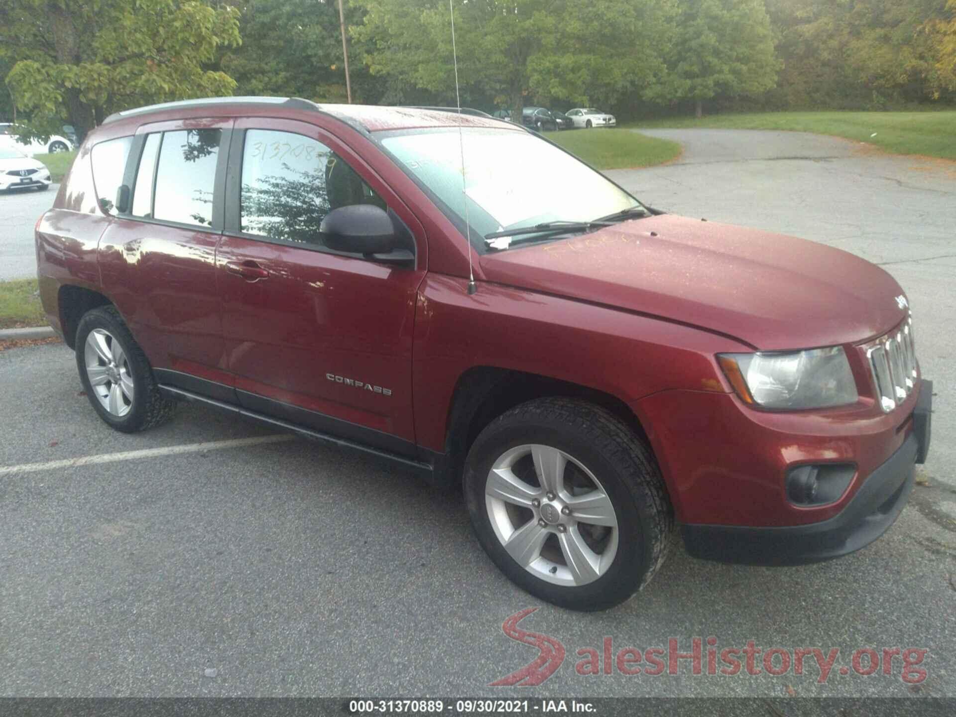 1C4NJDBB2HD143884 2017 JEEP COMPASS