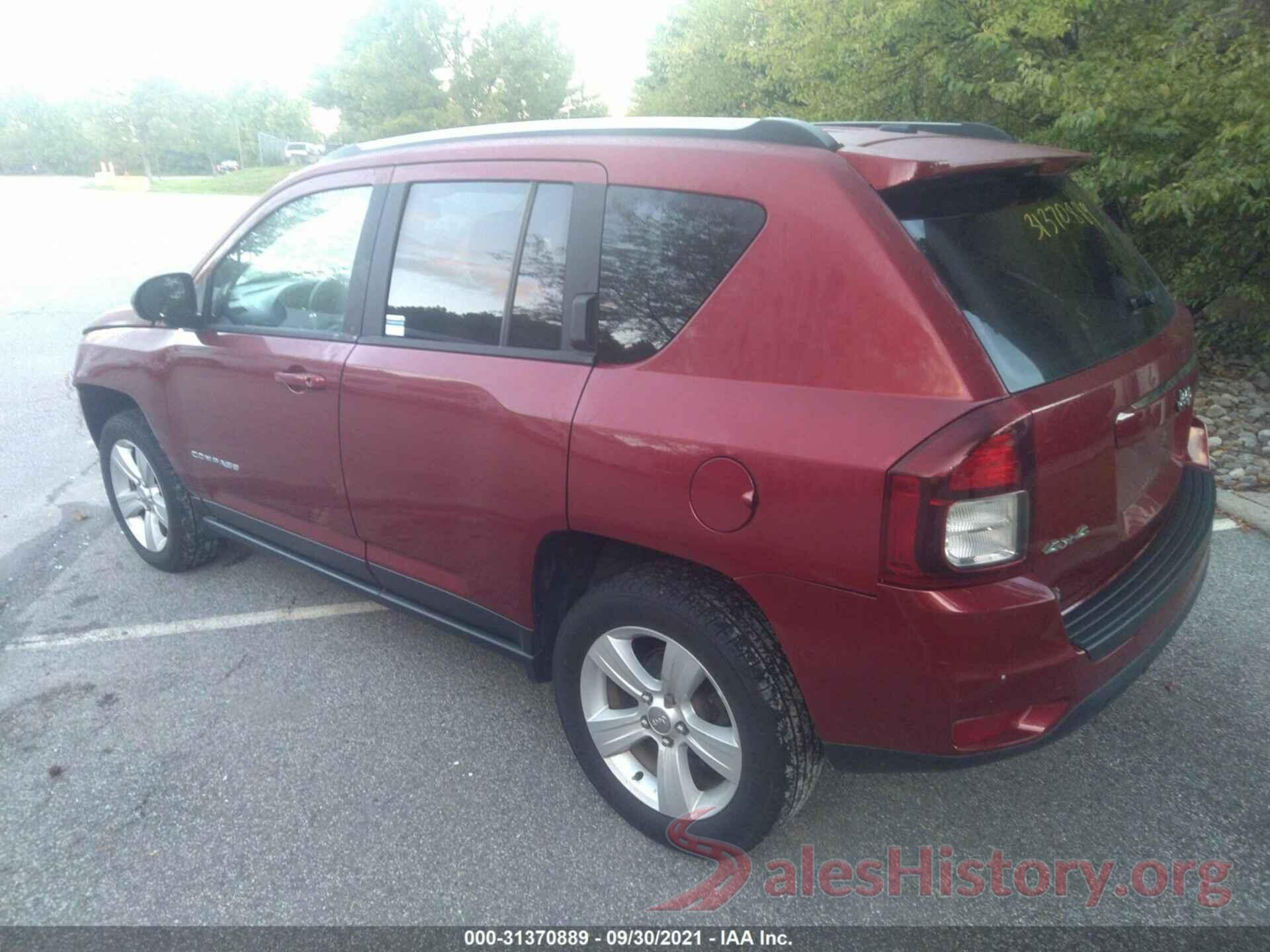 1C4NJDBB2HD143884 2017 JEEP COMPASS