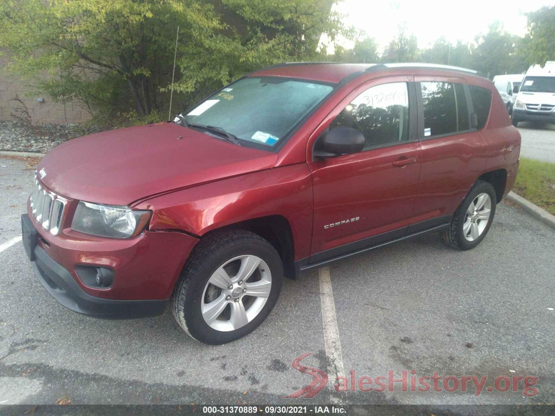 1C4NJDBB2HD143884 2017 JEEP COMPASS