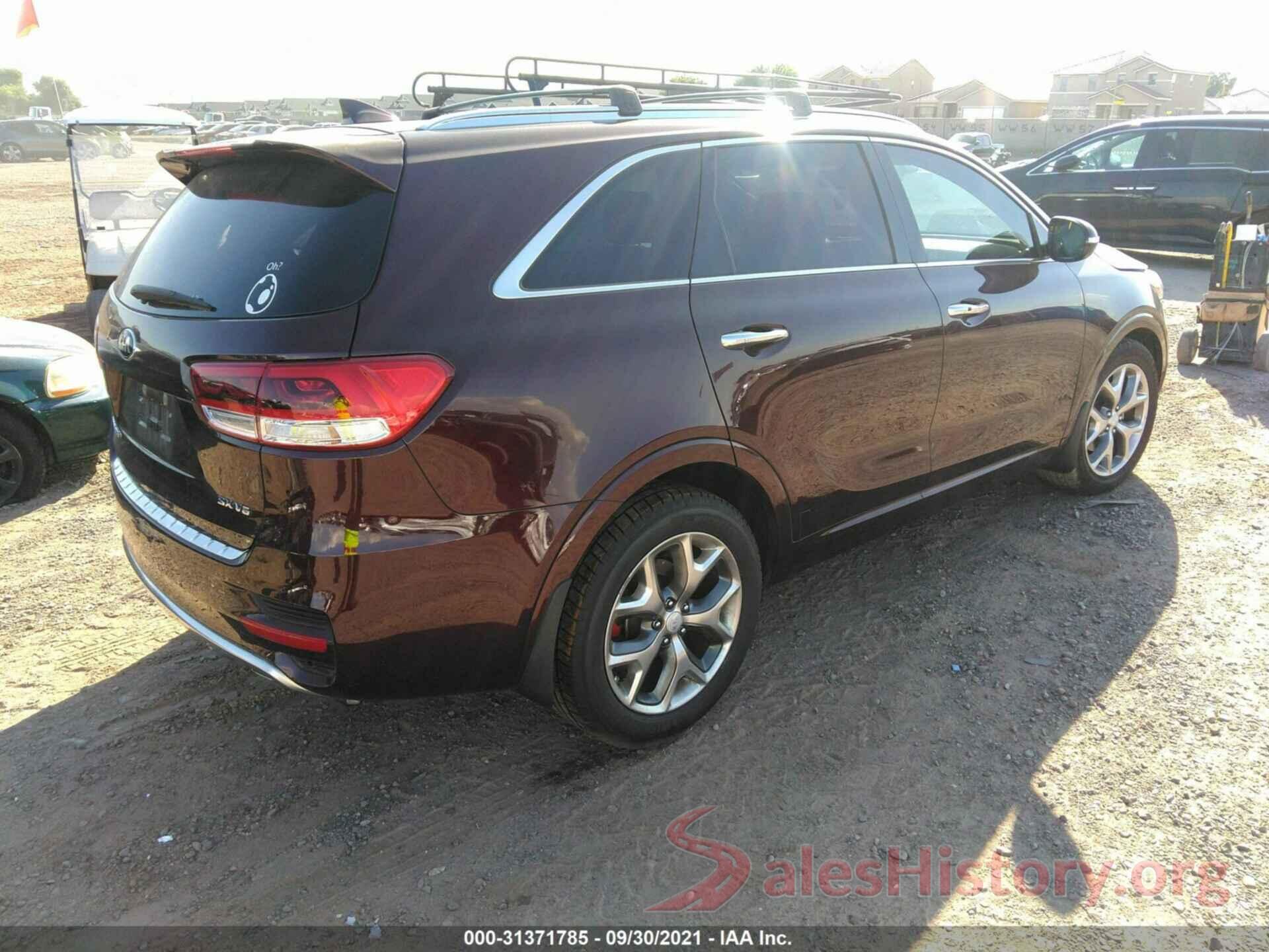 5XYPK4A56GG118925 2016 KIA SORENTO