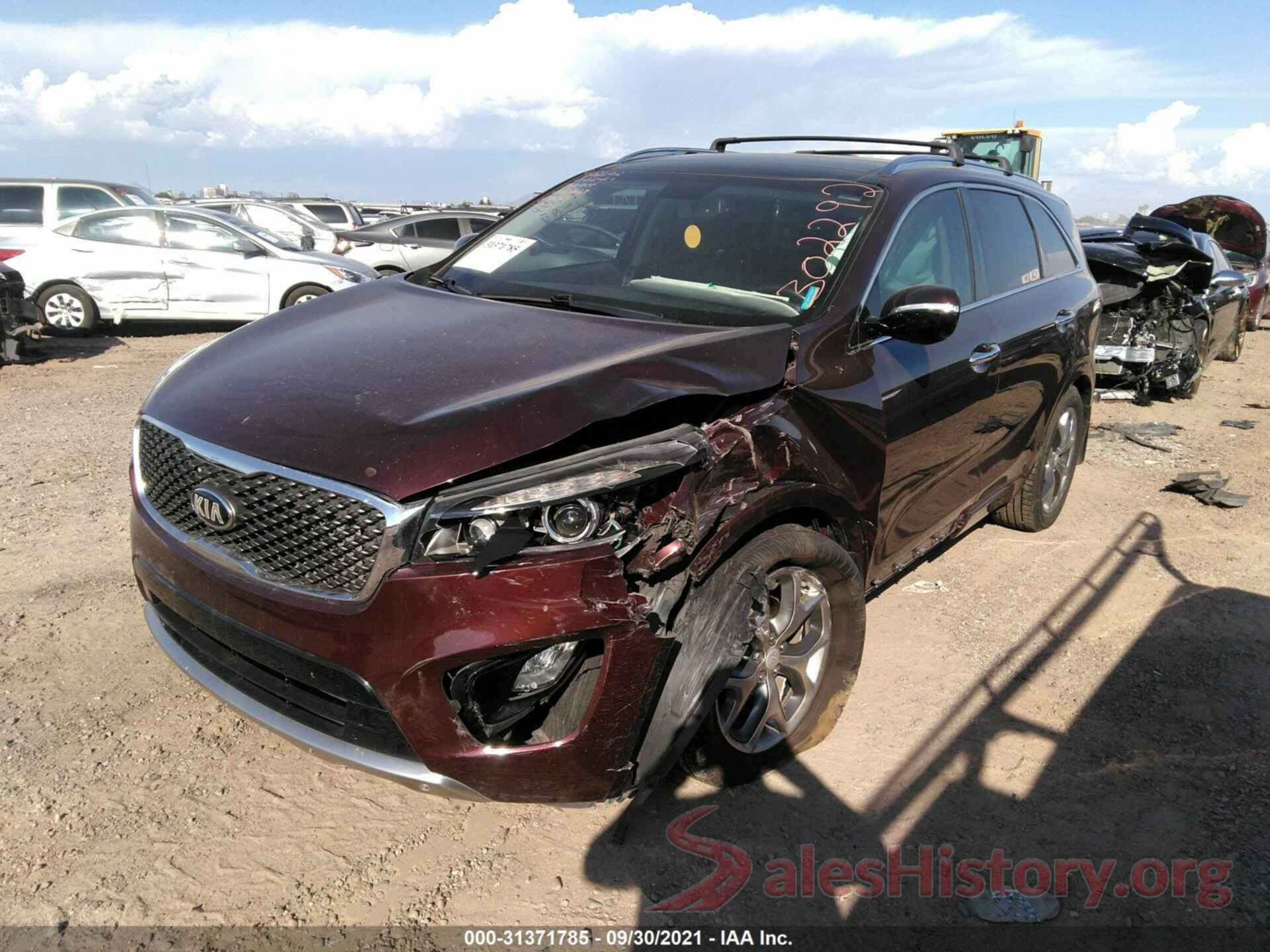 5XYPK4A56GG118925 2016 KIA SORENTO