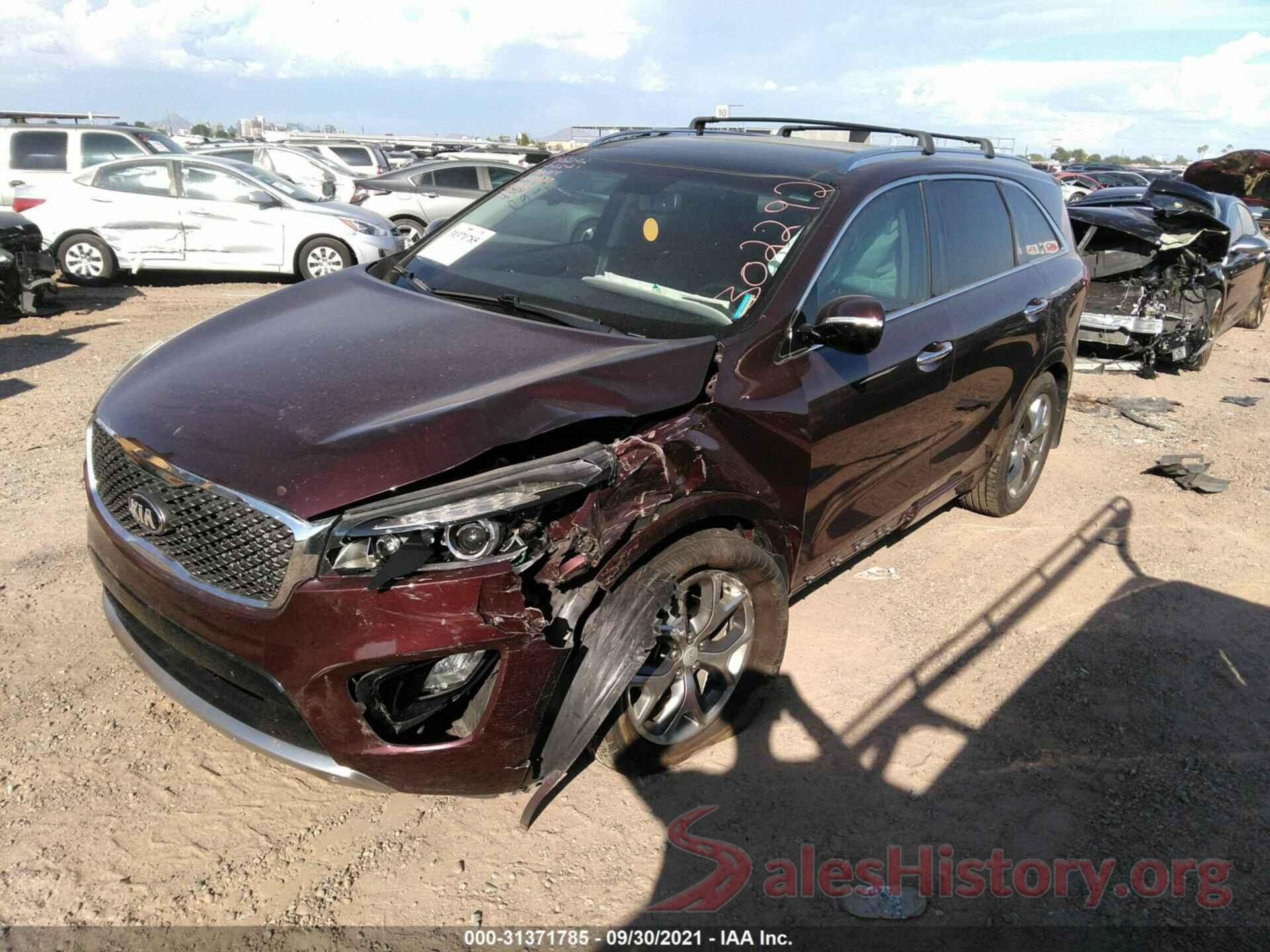 5XYPK4A56GG118925 2016 KIA SORENTO