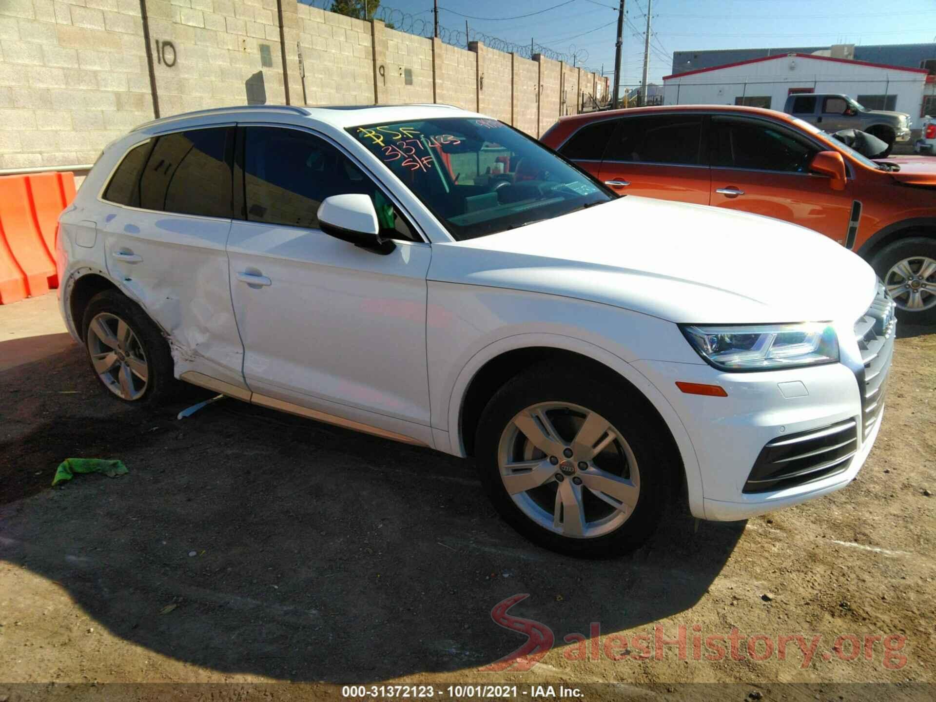 WA1BNAFY3J2007165 2018 AUDI Q5