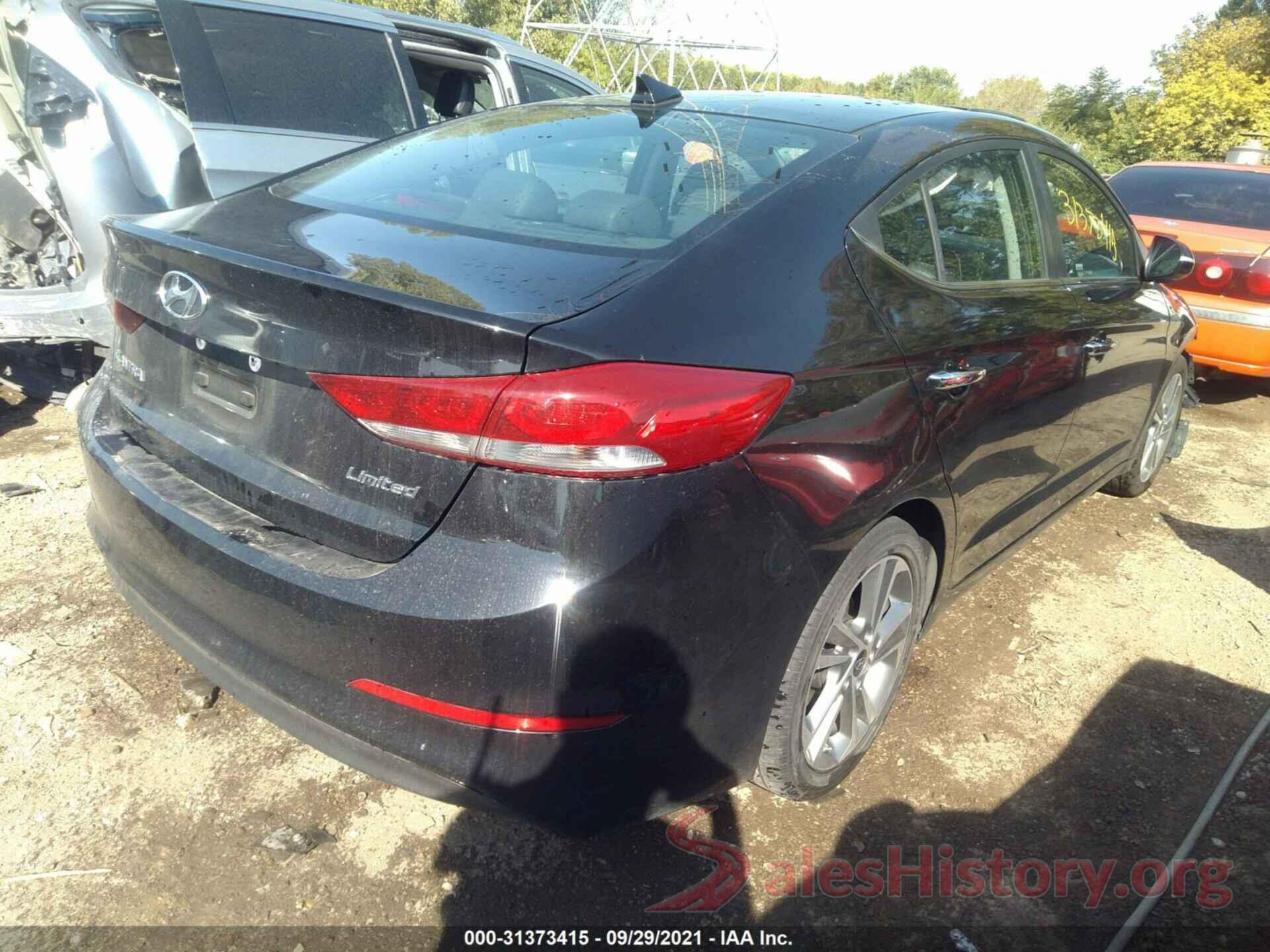 KMHD84LF7HU260073 2017 HYUNDAI ELANTRA