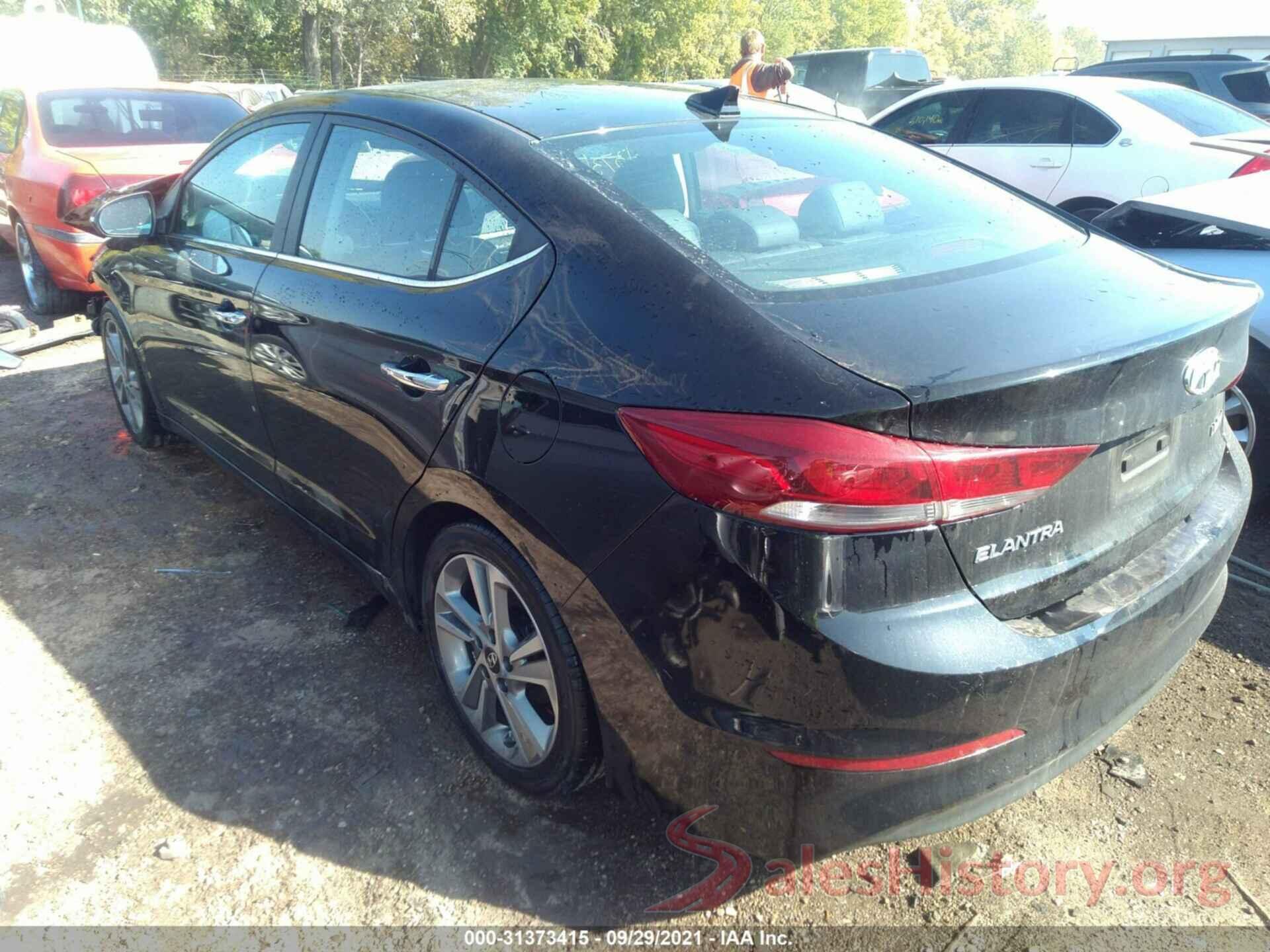 KMHD84LF7HU260073 2017 HYUNDAI ELANTRA