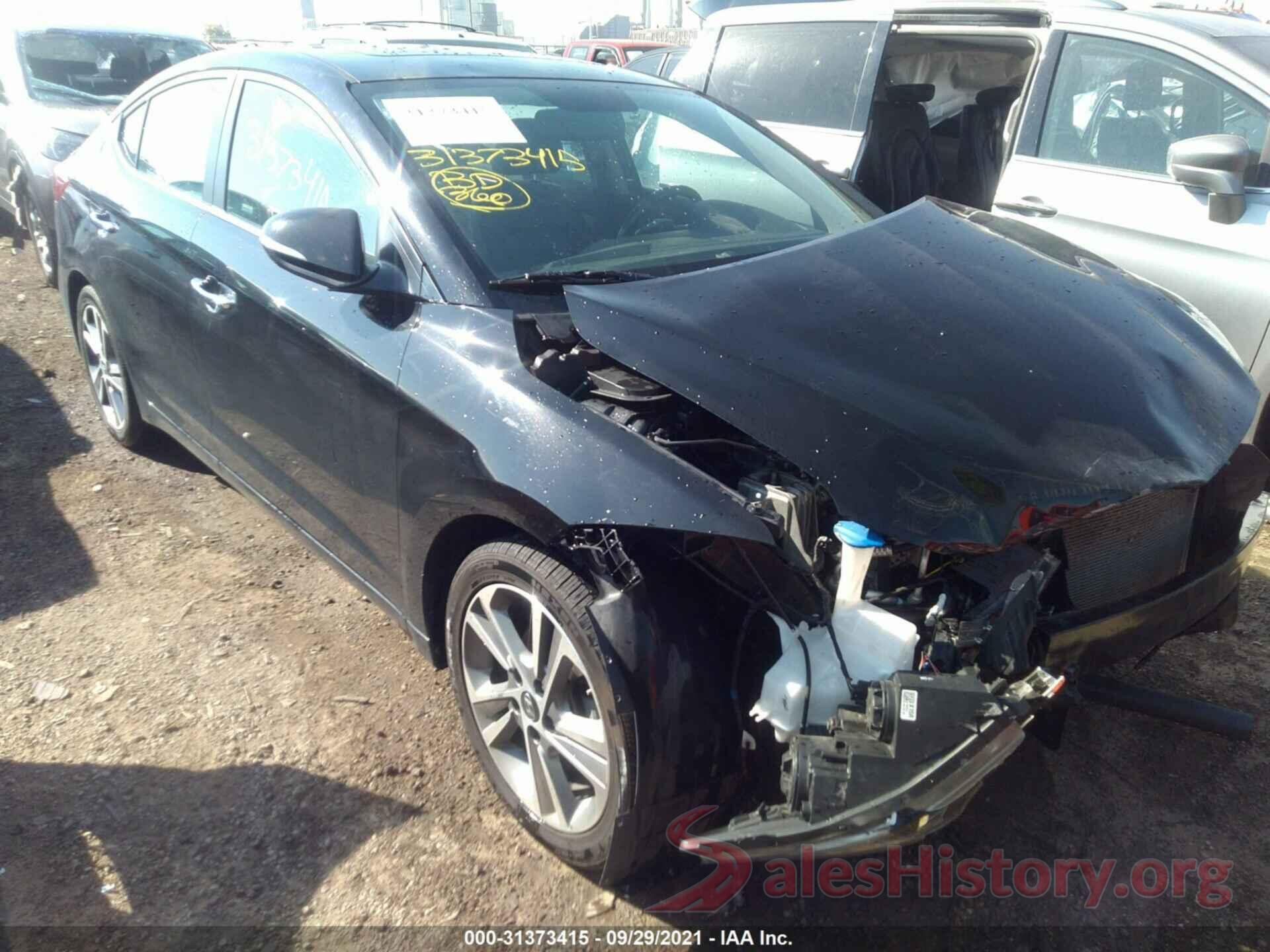 KMHD84LF7HU260073 2017 HYUNDAI ELANTRA