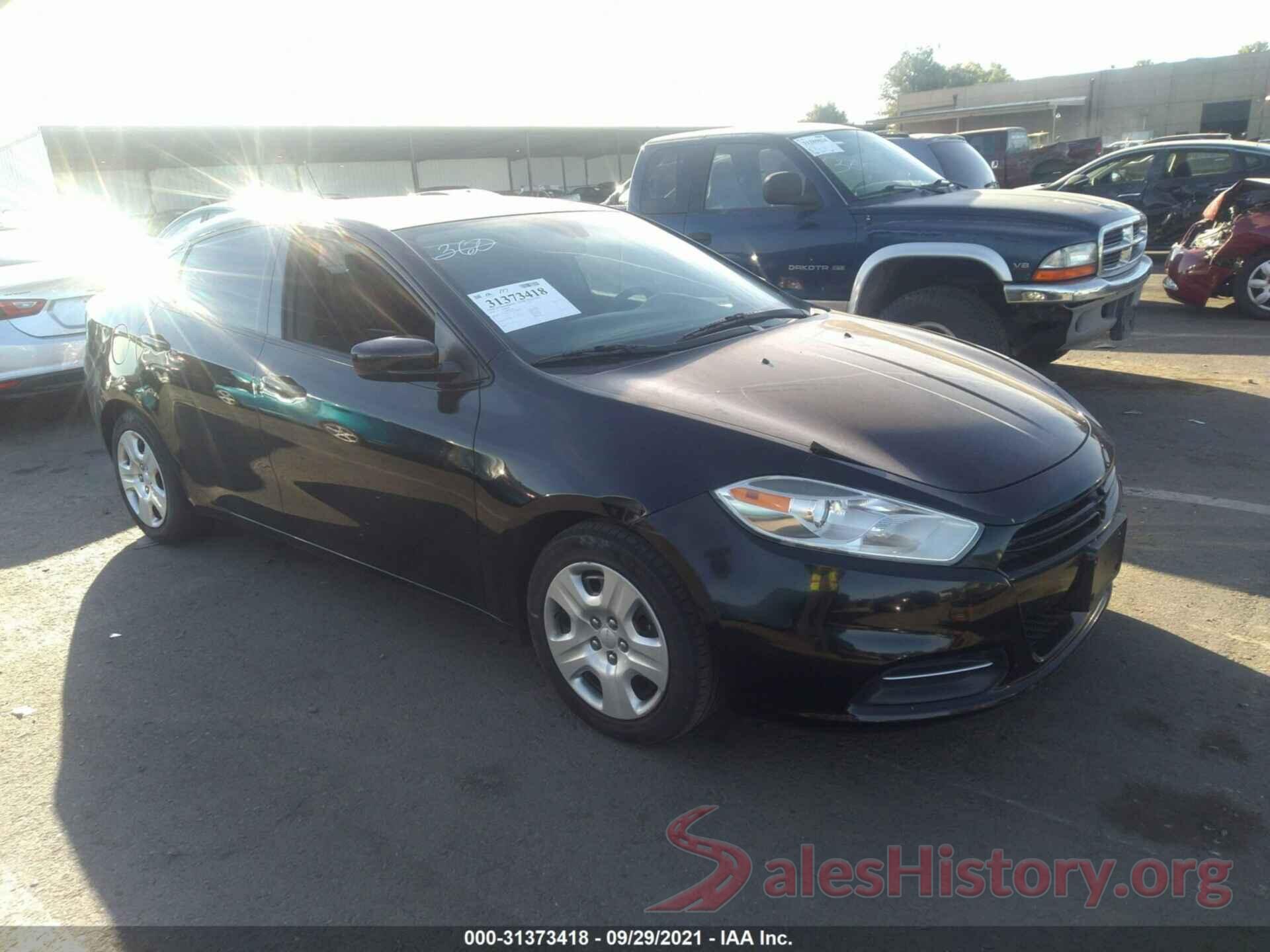 1C3CDFAA0GD592793 2016 DODGE DART