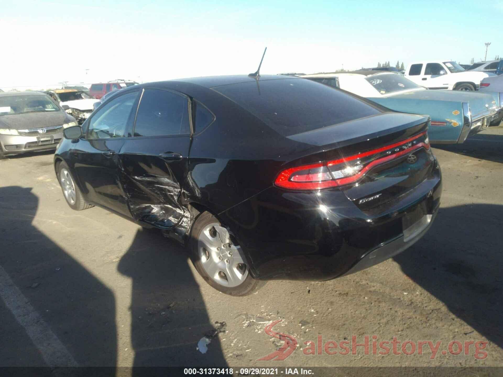 1C3CDFAA0GD592793 2016 DODGE DART