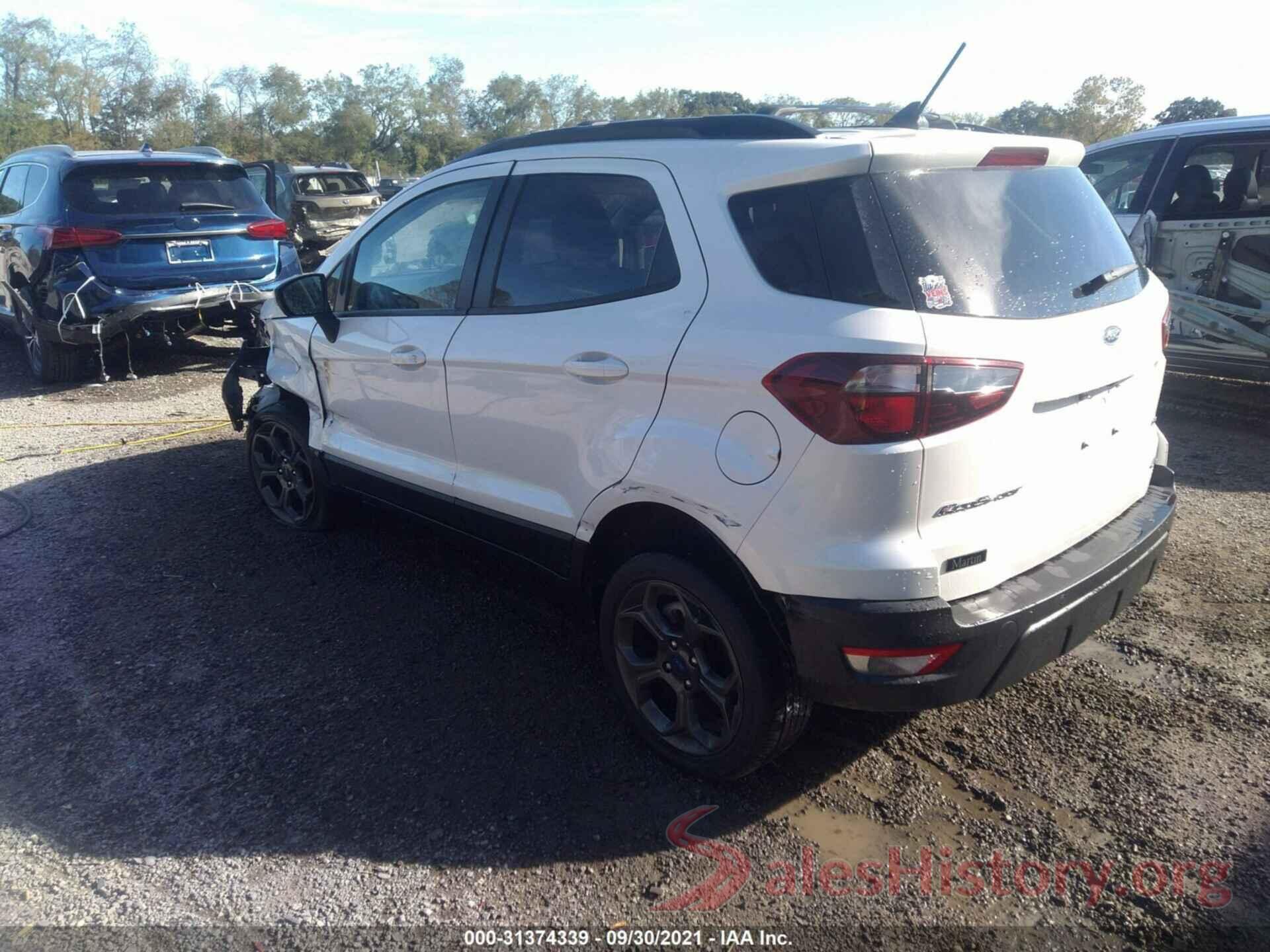 MAJ6P1CL0JC194682 2018 FORD ECOSPORT