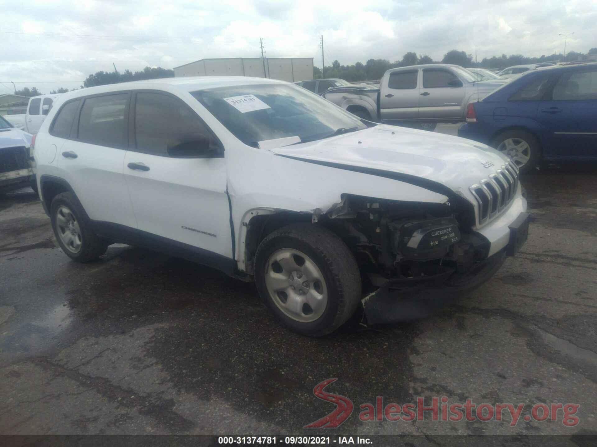 1C4PJLAB6HD235813 2017 JEEP CHEROKEE