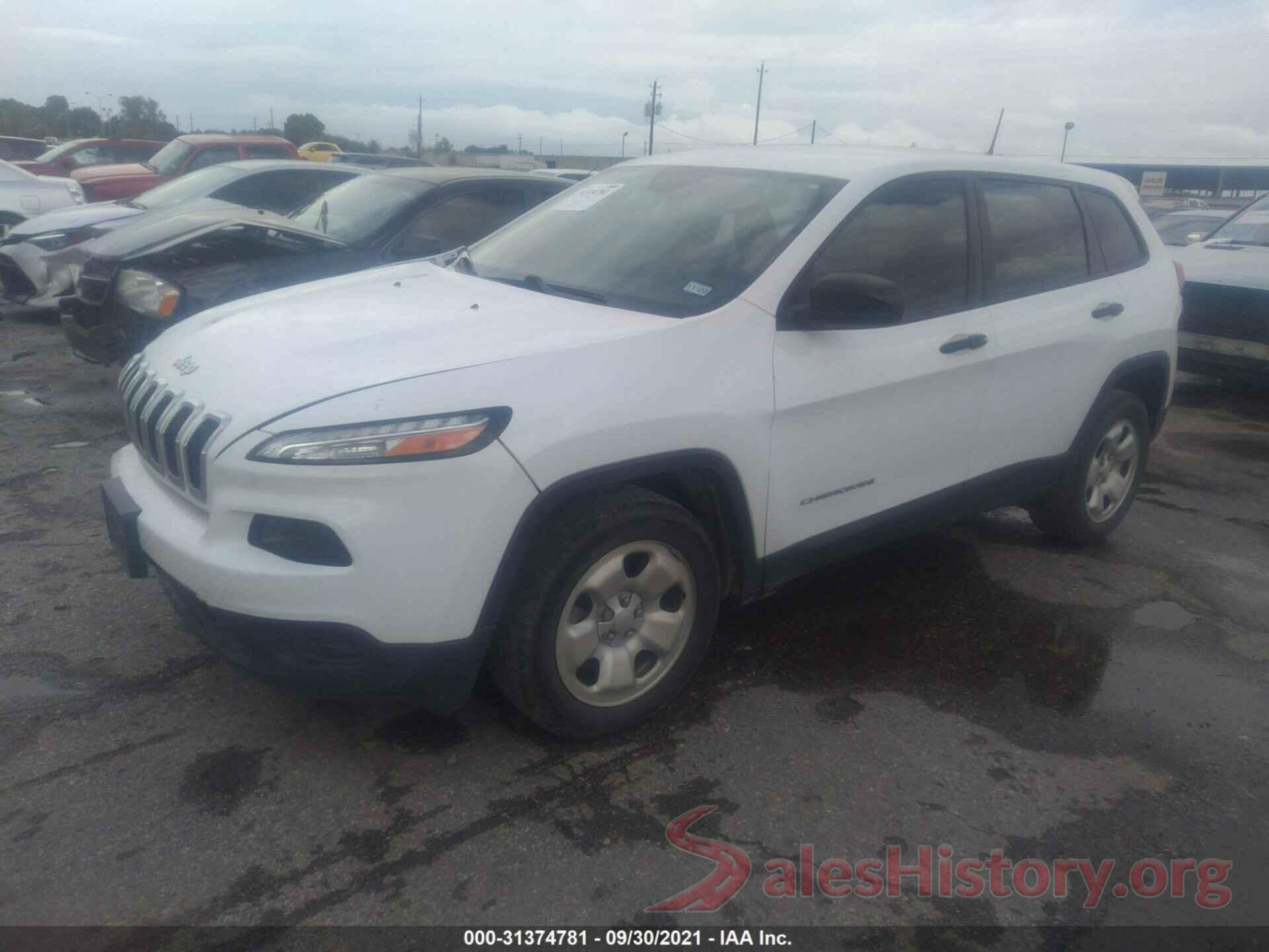 1C4PJLAB6HD235813 2017 JEEP CHEROKEE