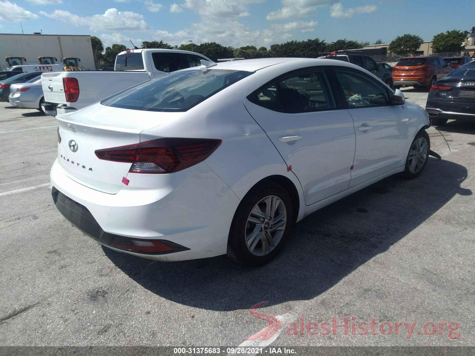 5NPD84LF6LH582923 2020 HYUNDAI ELANTRA