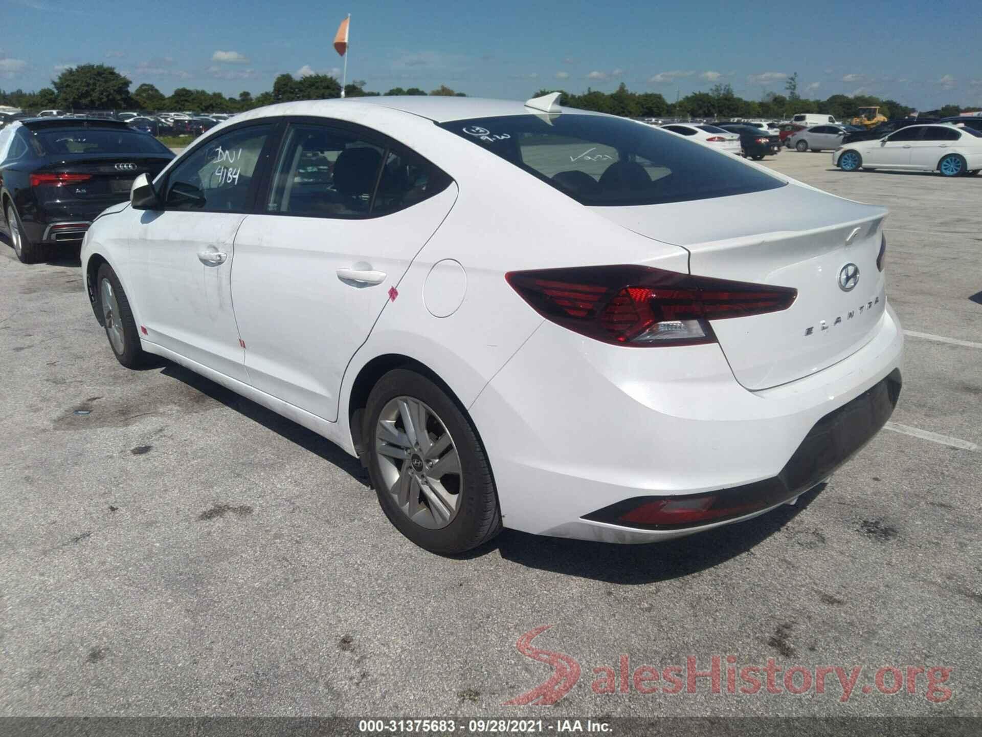 5NPD84LF6LH582923 2020 HYUNDAI ELANTRA