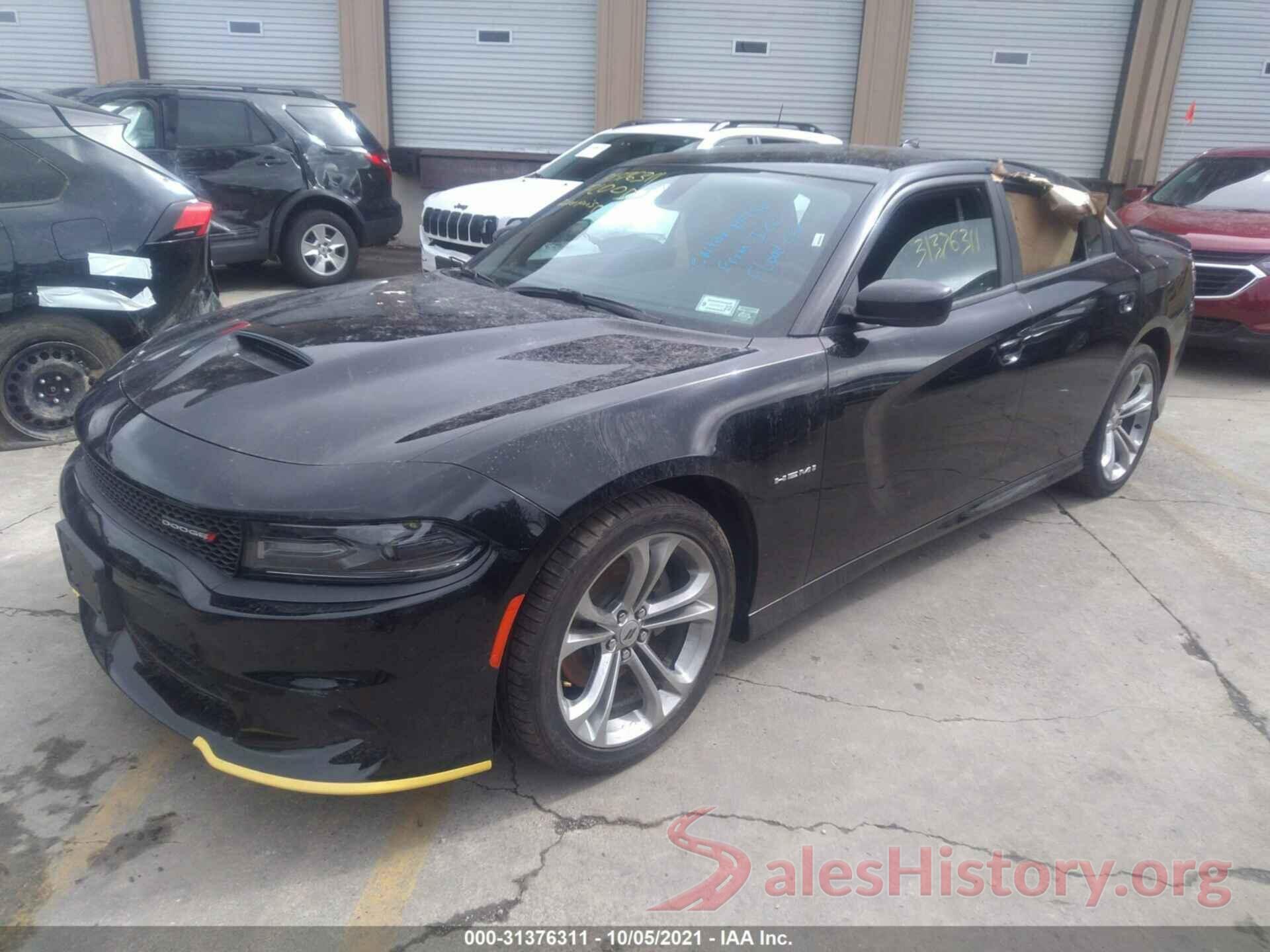 2C3CDXCT2MH563279 2021 DODGE CHARGER