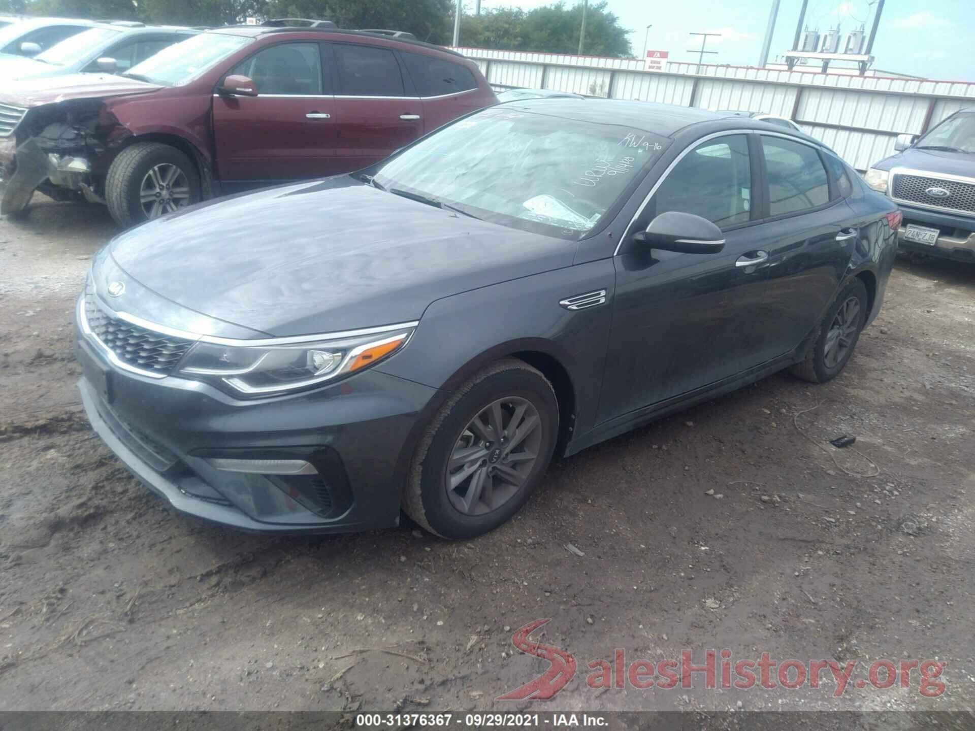 5XXGT4L33LG424892 2020 KIA OPTIMA