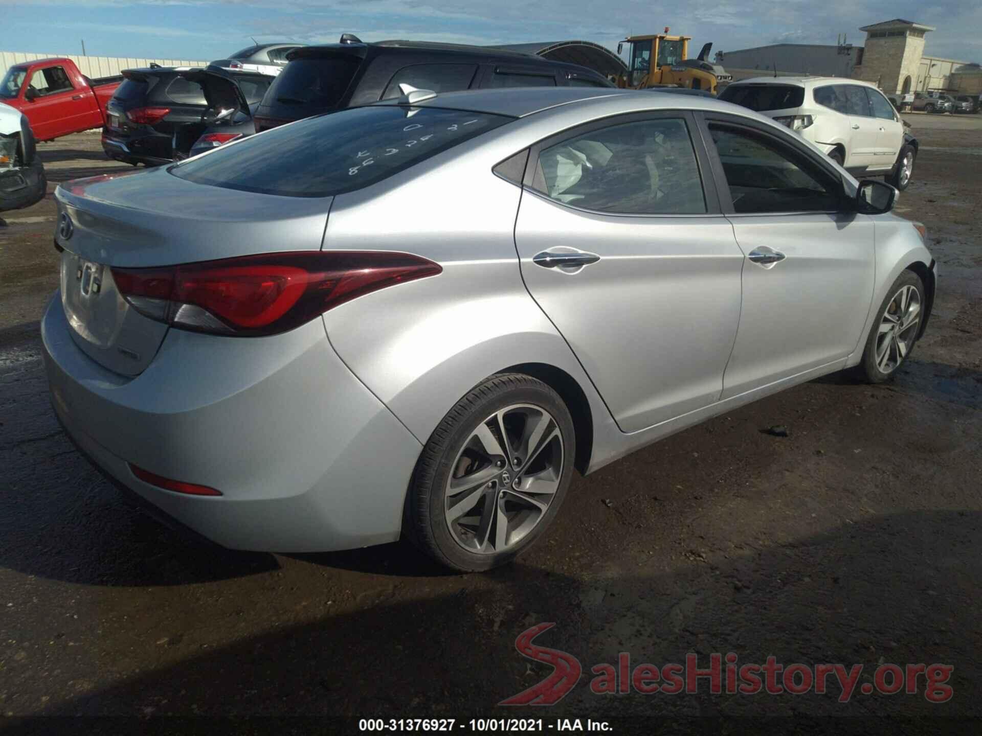 KMHDH4AEXGU552471 2016 HYUNDAI ELANTRA