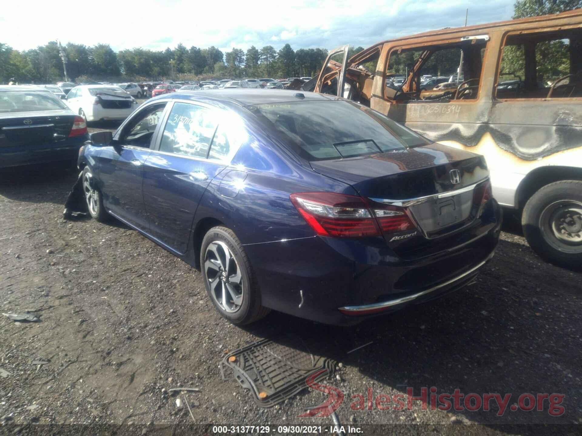 1HGCR2F85GA226200 2016 HONDA ACCORD SEDAN