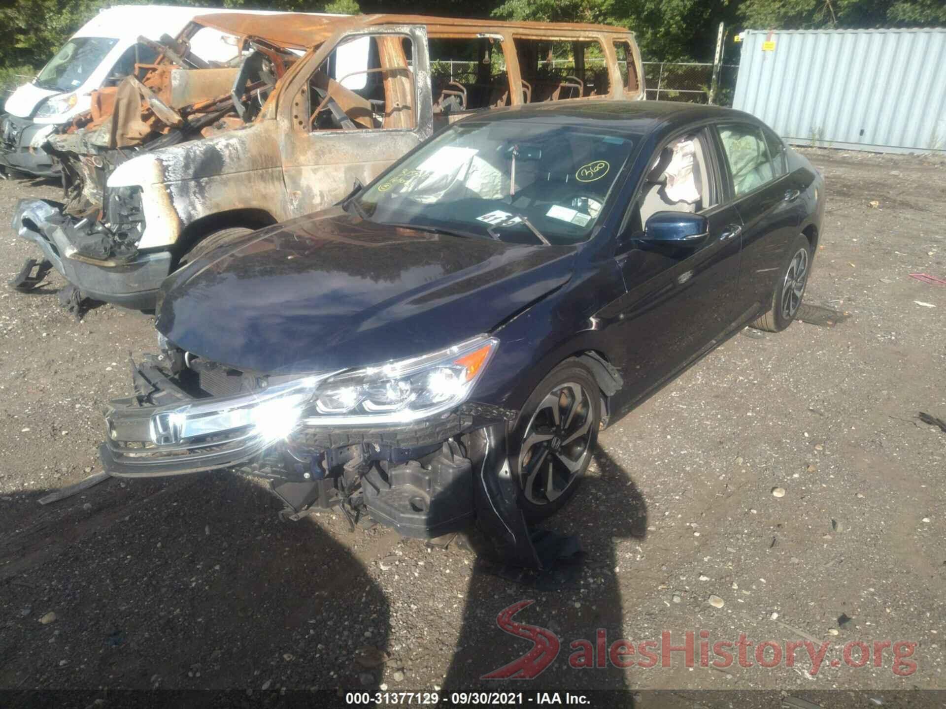 1HGCR2F85GA226200 2016 HONDA ACCORD SEDAN