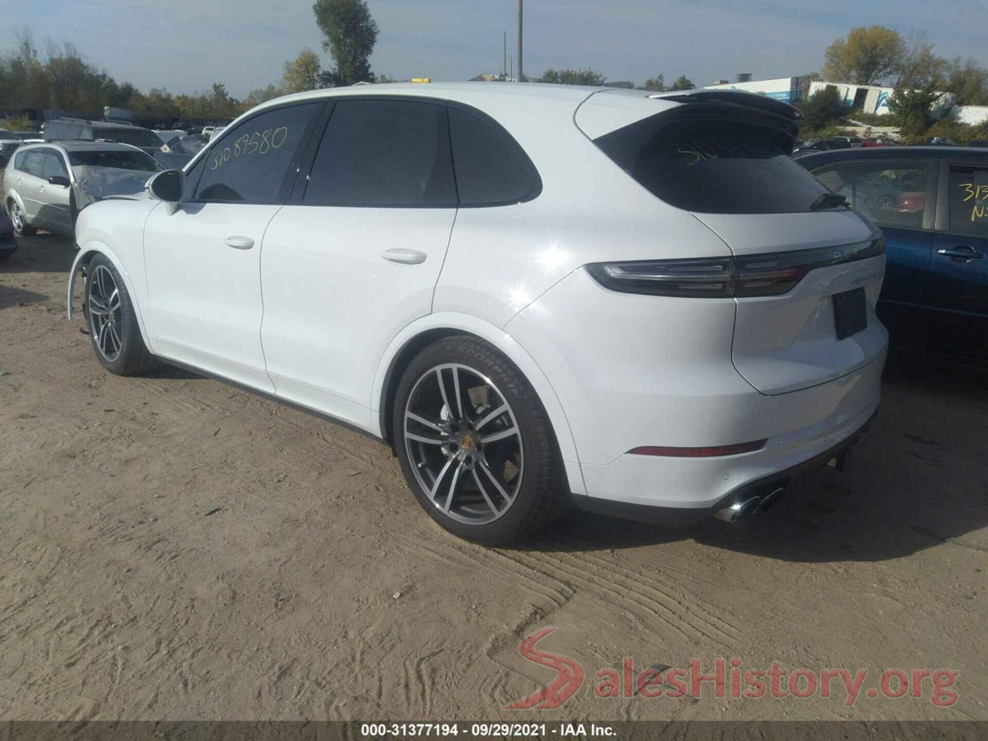 WP1AF2AY4LDA39060 2020 PORSCHE CAYENNE