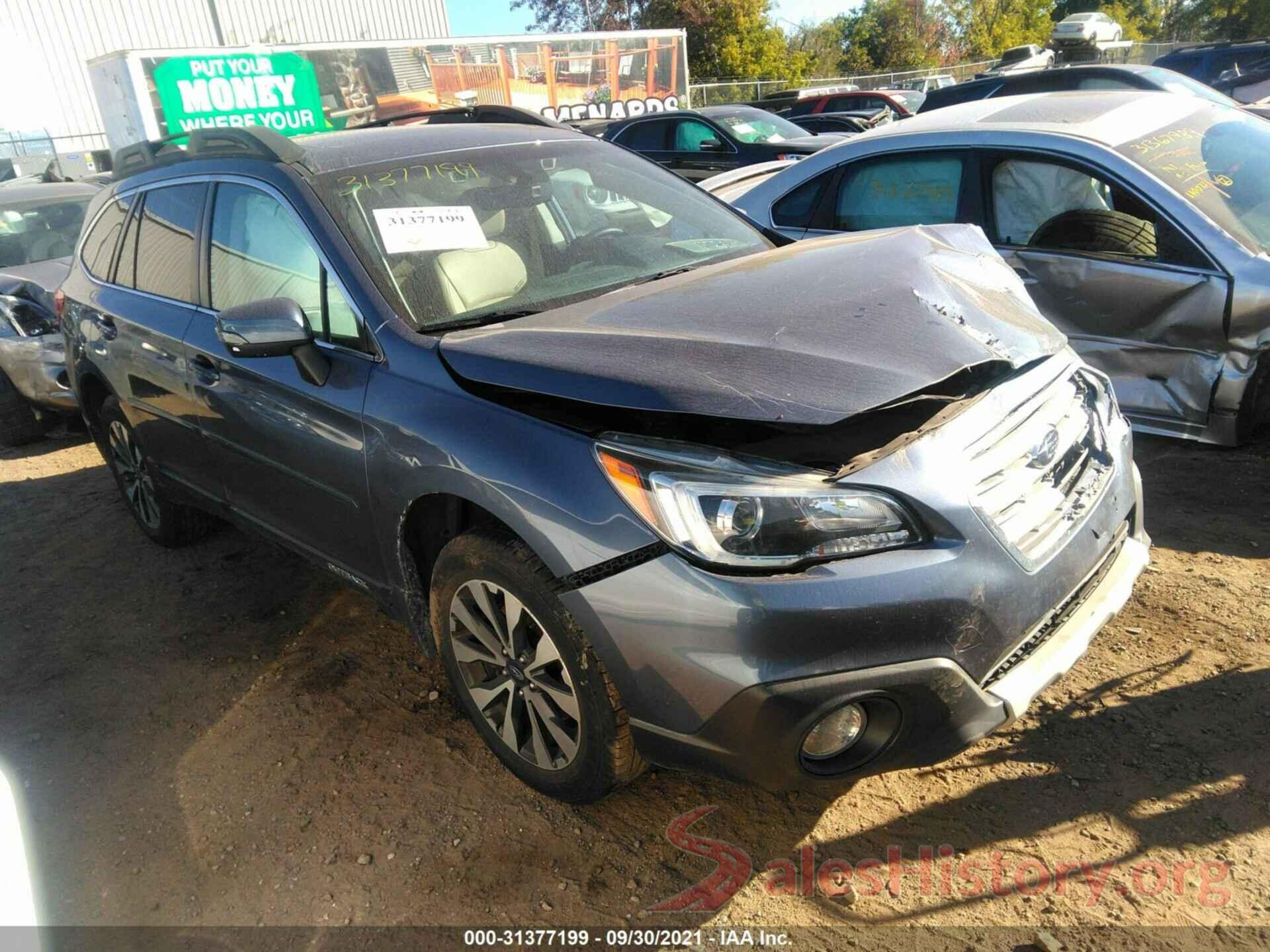 4S4BSANC9H3212705 2017 SUBARU OUTBACK