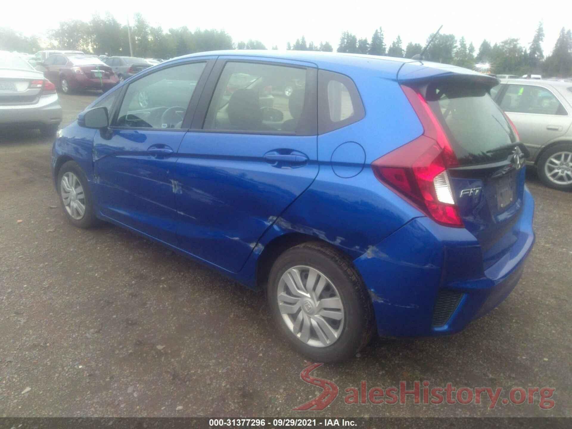 JHMGK5H59GS015969 2016 HONDA FIT