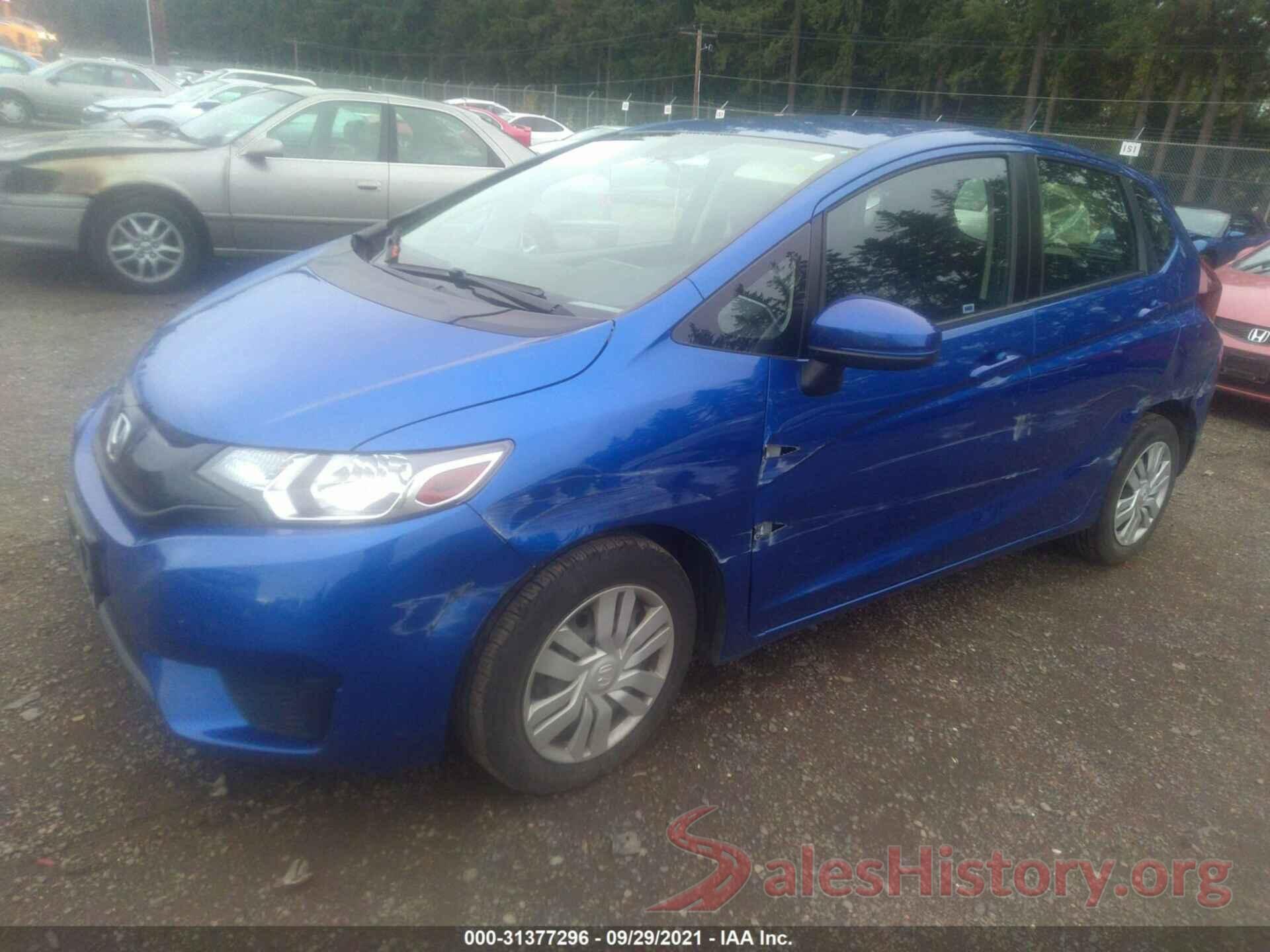 JHMGK5H59GS015969 2016 HONDA FIT