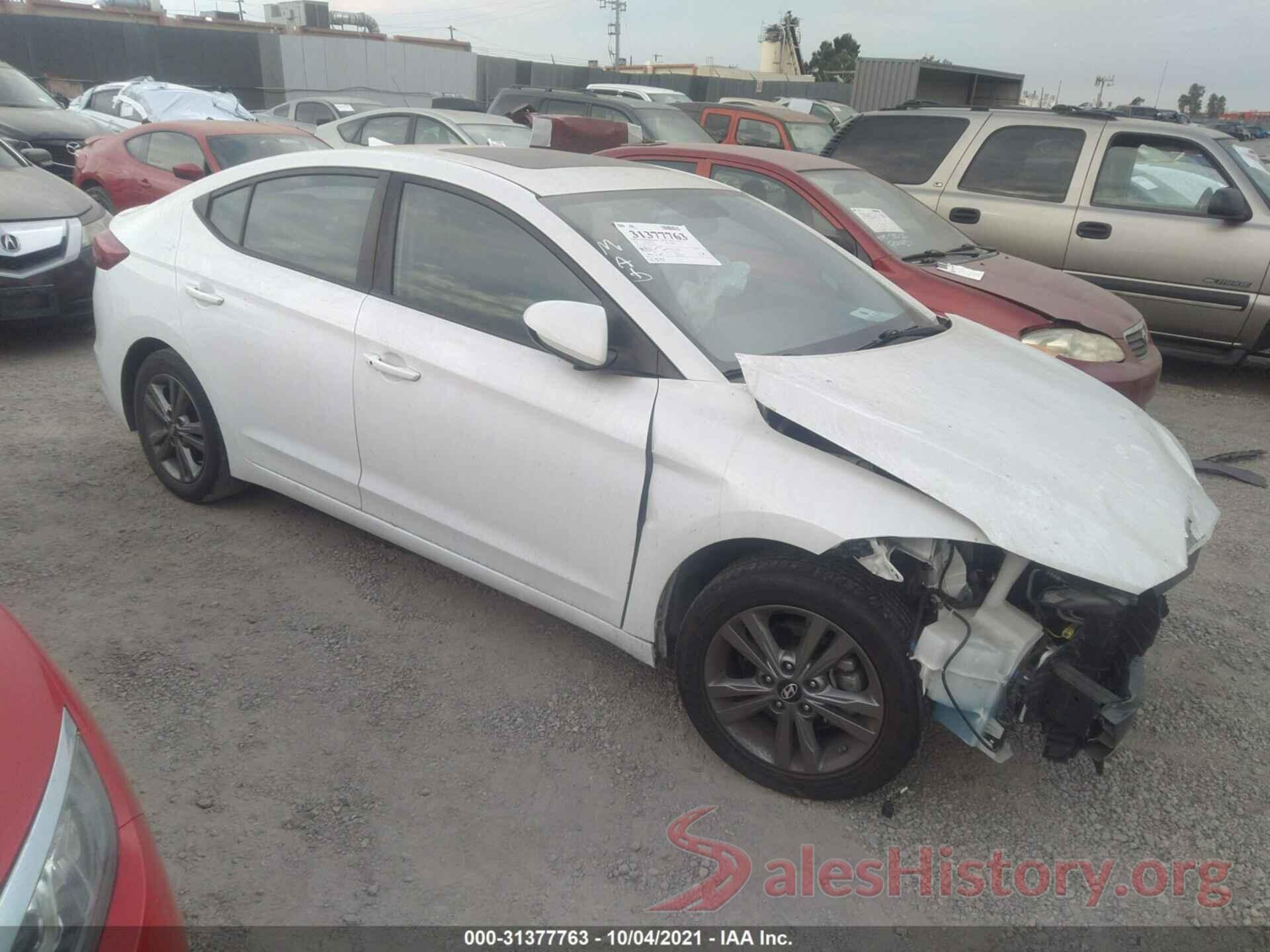 5NPD84LFXHH162850 2017 HYUNDAI ELANTRA