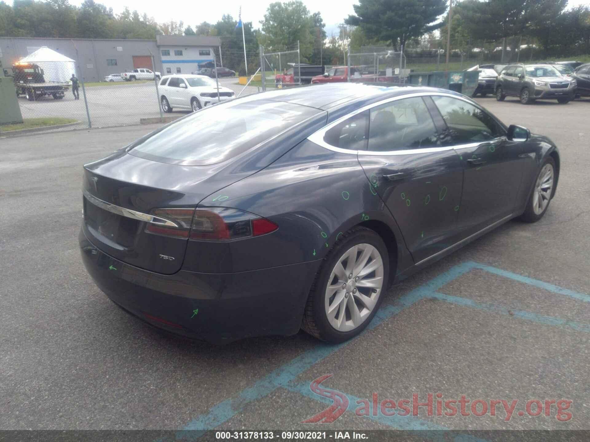 5YJSA1E28GF155963 2016 TESLA MODEL S