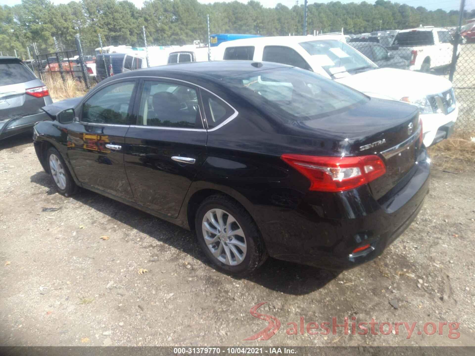 3N1AB7AP8KY375200 2019 NISSAN SENTRA