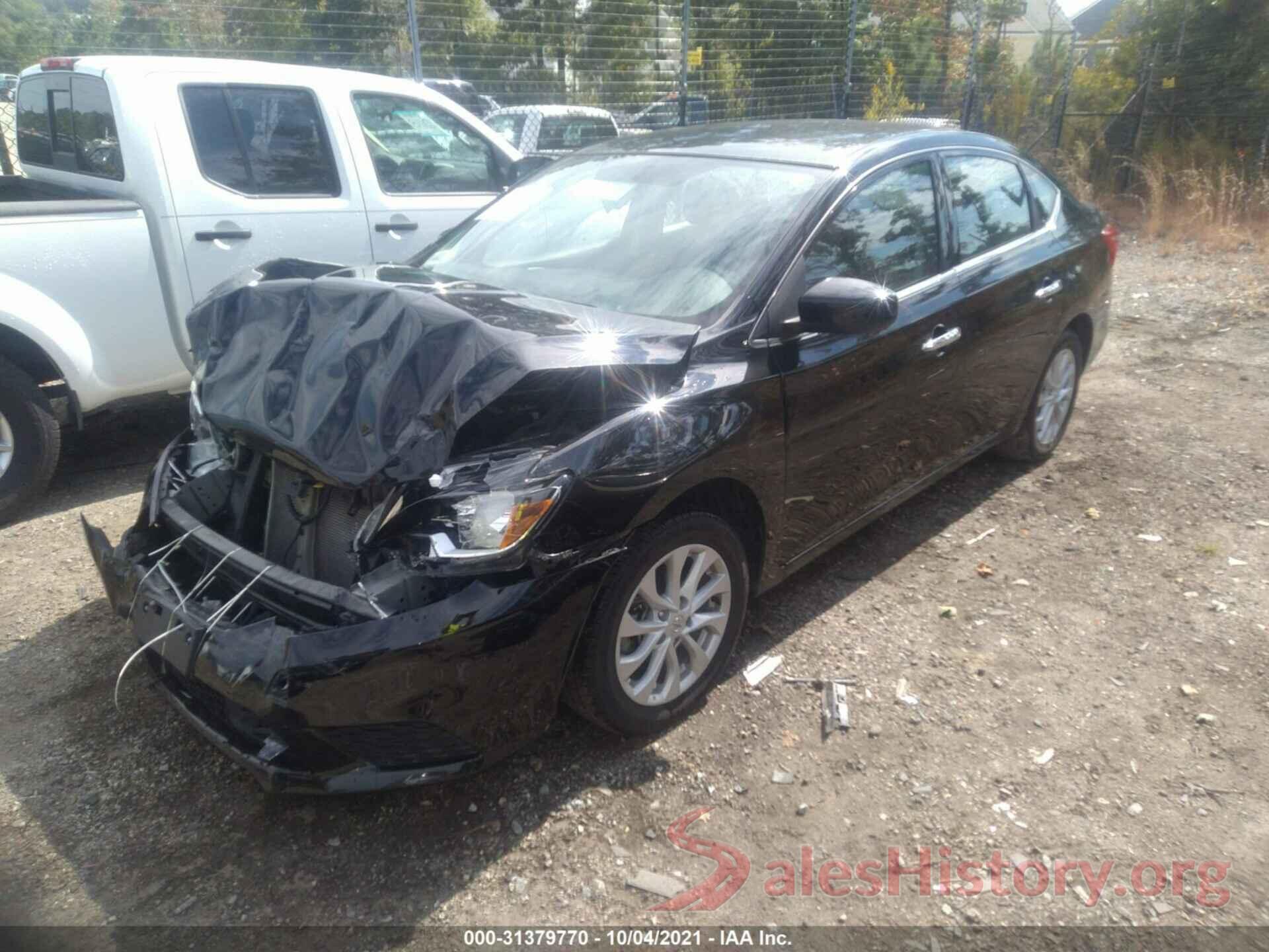 3N1AB7AP8KY375200 2019 NISSAN SENTRA