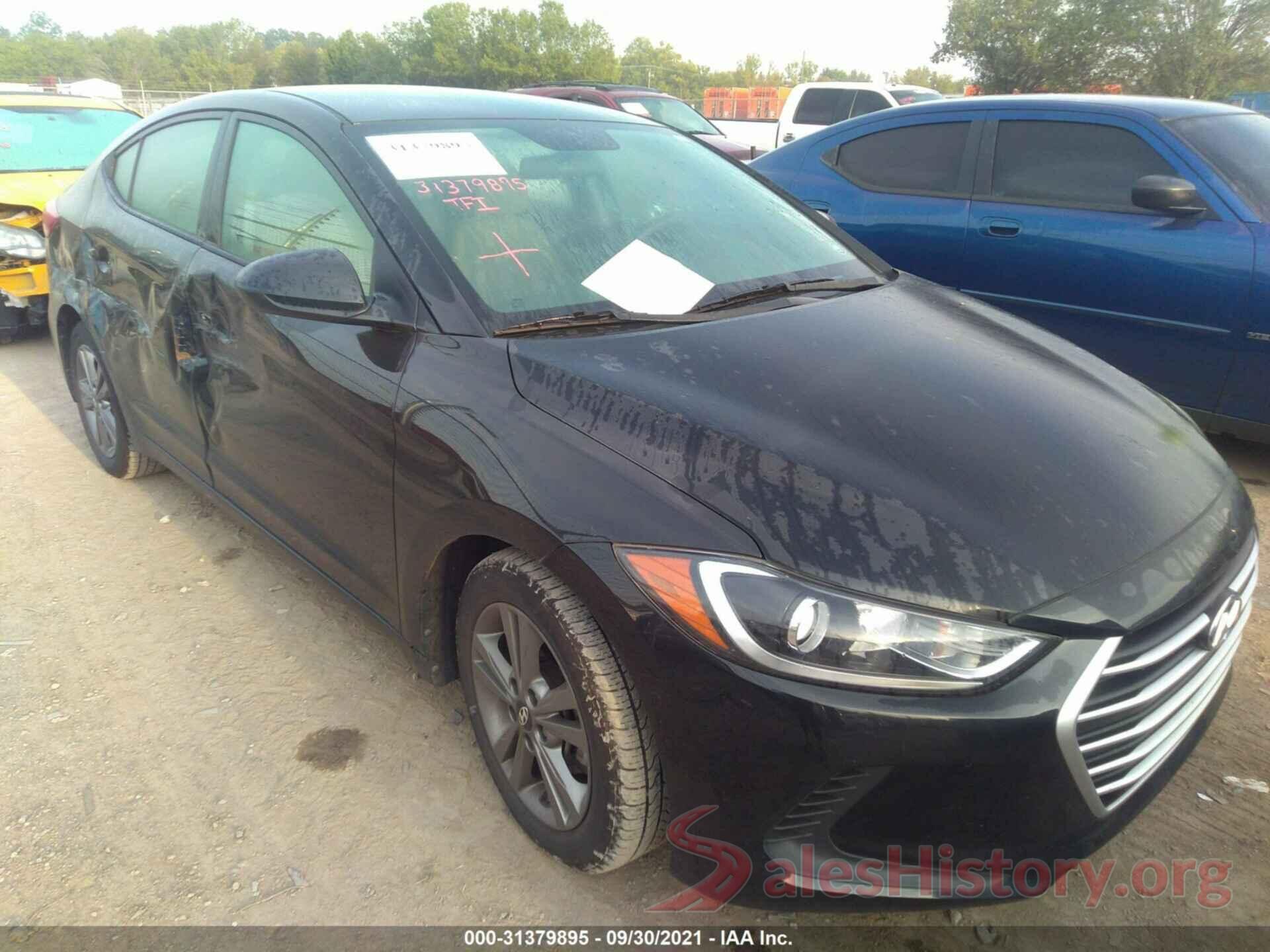 5NPD84LF5HH052062 2017 HYUNDAI ELANTRA