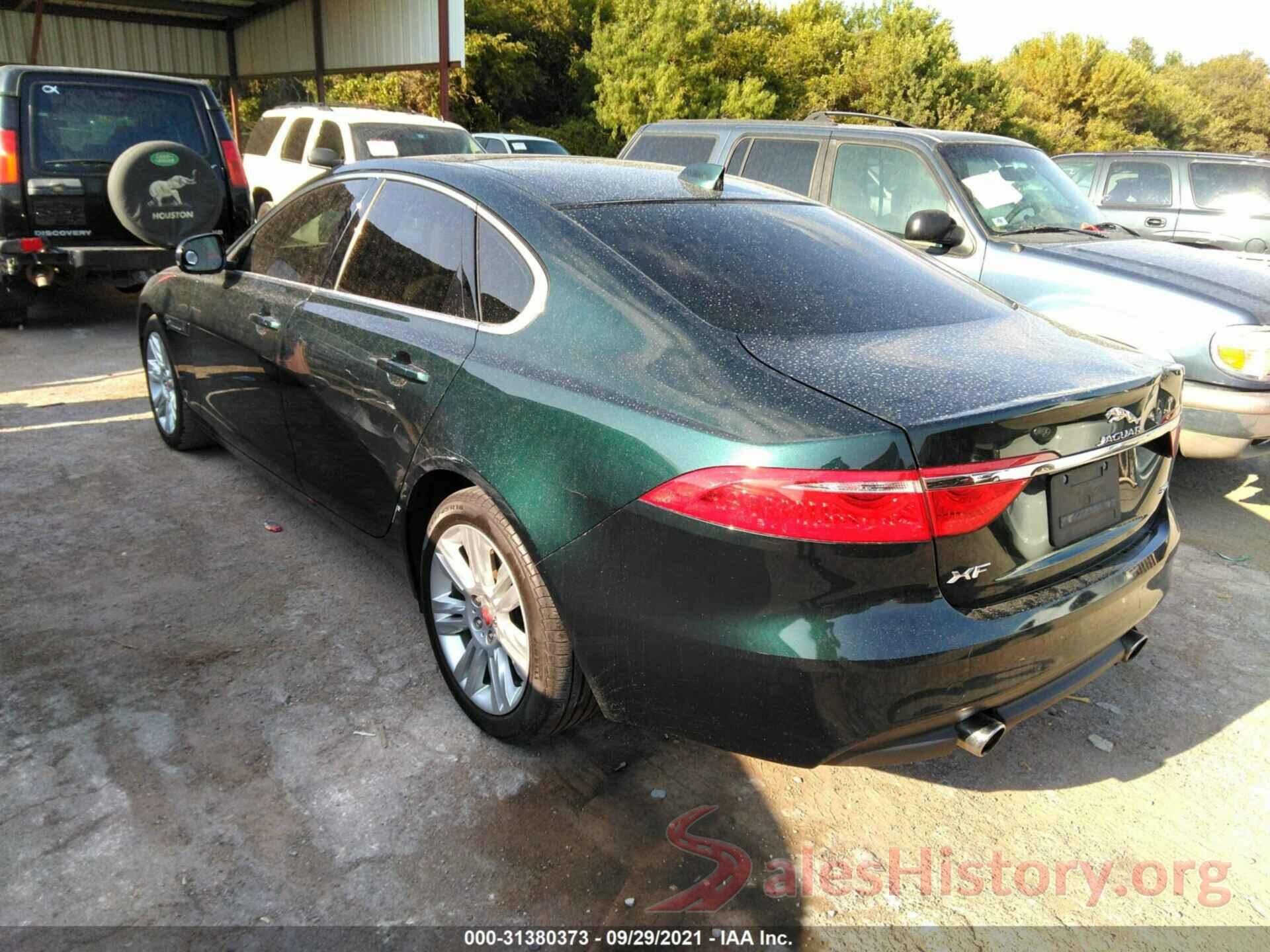 SAJBD4BV8HCY35868 2017 JAGUAR XF