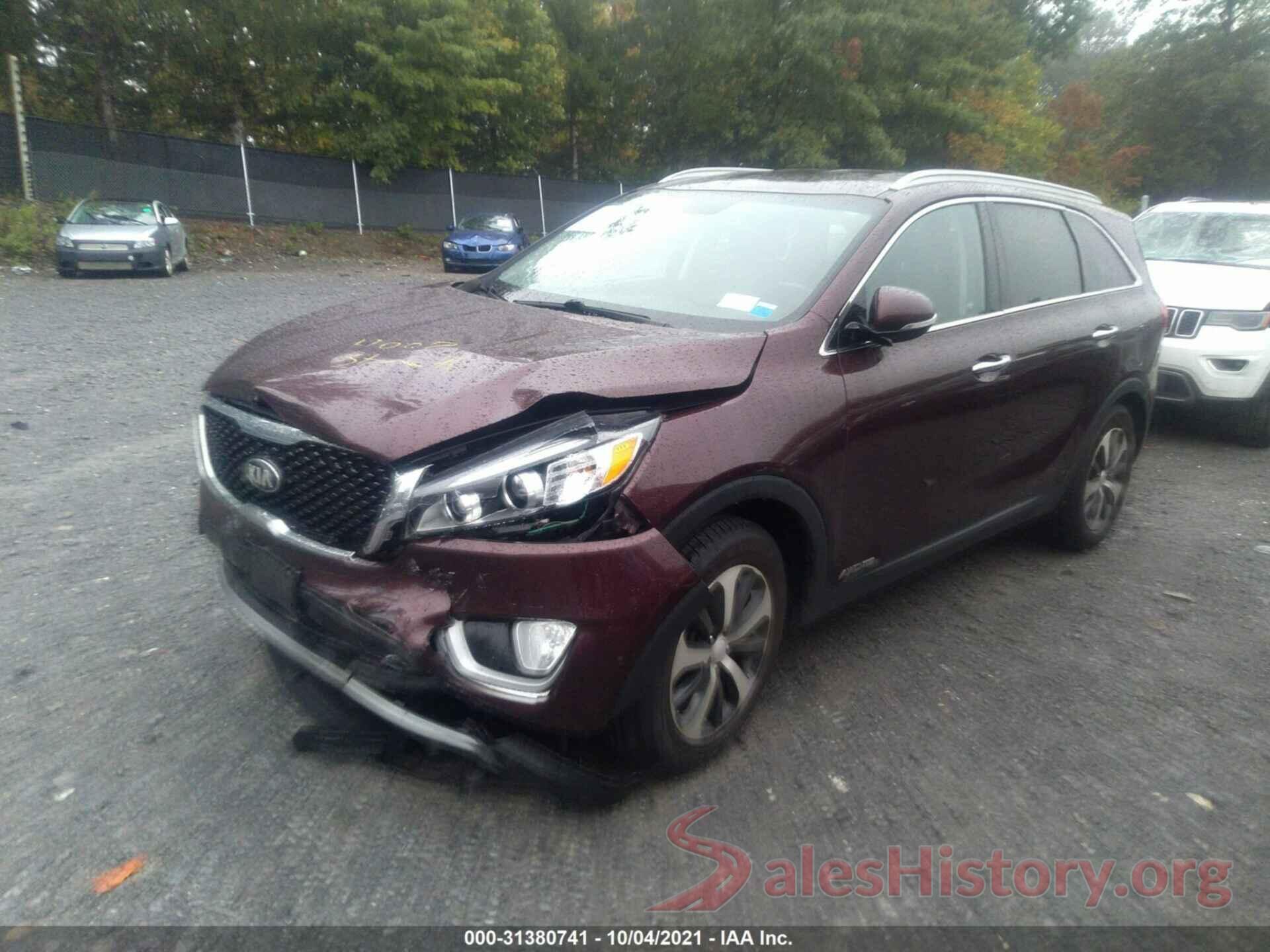 5XYPHDA50GG133628 2016 KIA SORENTO