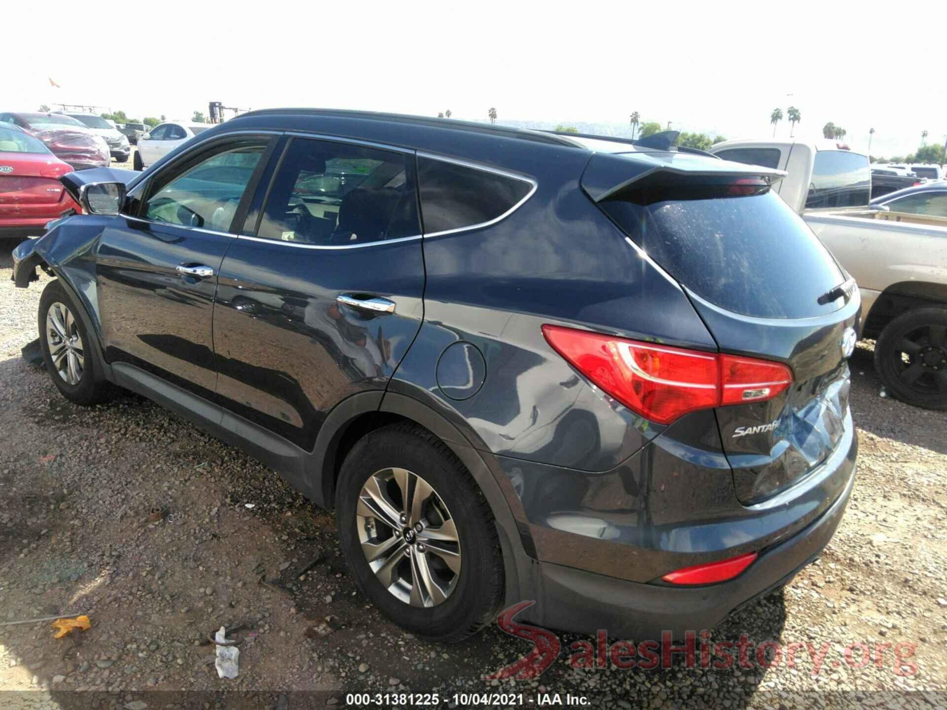 5XYZU3LB6GG343698 2016 HYUNDAI SANTA FE SPORT