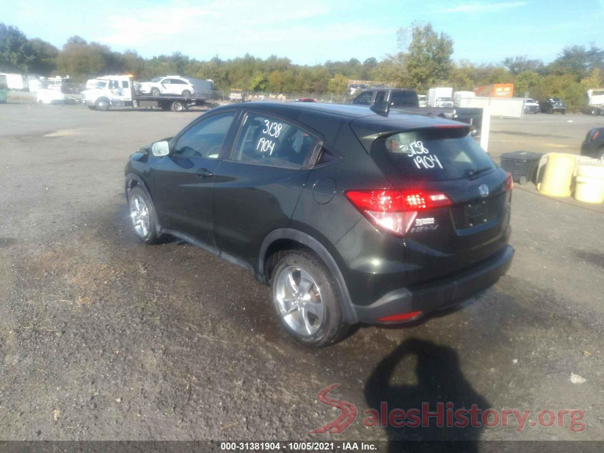 3CZRU6H3XHG707315 2017 HONDA HR-V