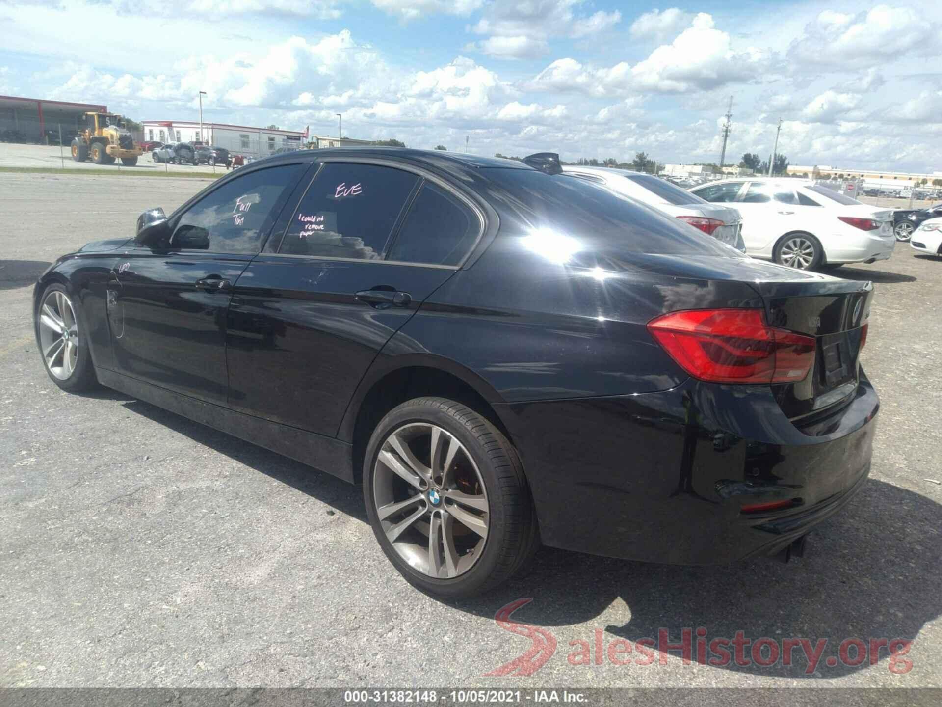 WBA8E9G5XGNT45265 2016 BMW 3 SERIES