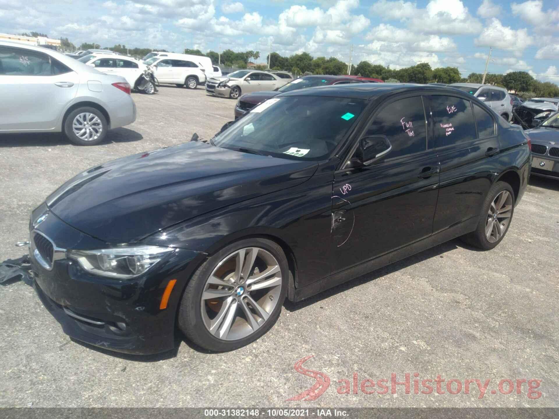 WBA8E9G5XGNT45265 2016 BMW 3 SERIES