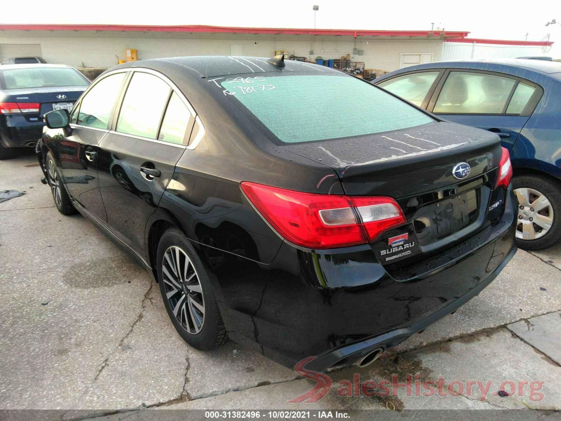 4S3BNAF69K3012922 2019 SUBARU LEGACY