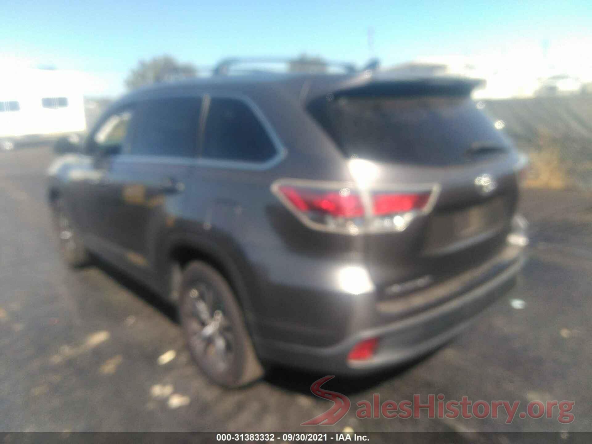 5TDKKRFH0GS123986 2016 TOYOTA HIGHLANDER