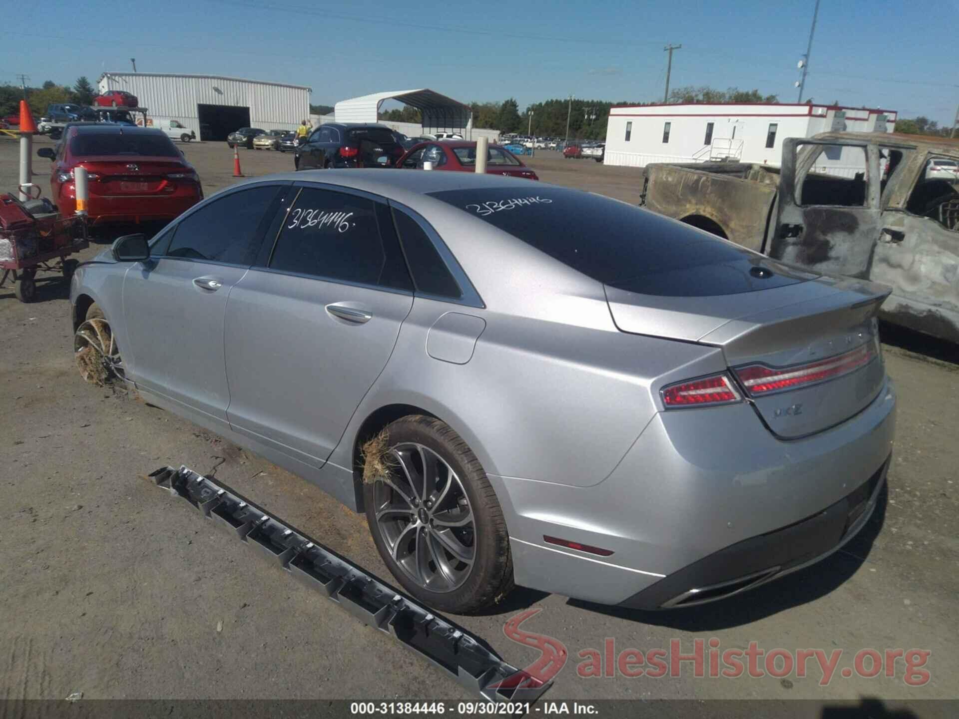 3LN6L5C97KR631478 2019 LINCOLN MKZ