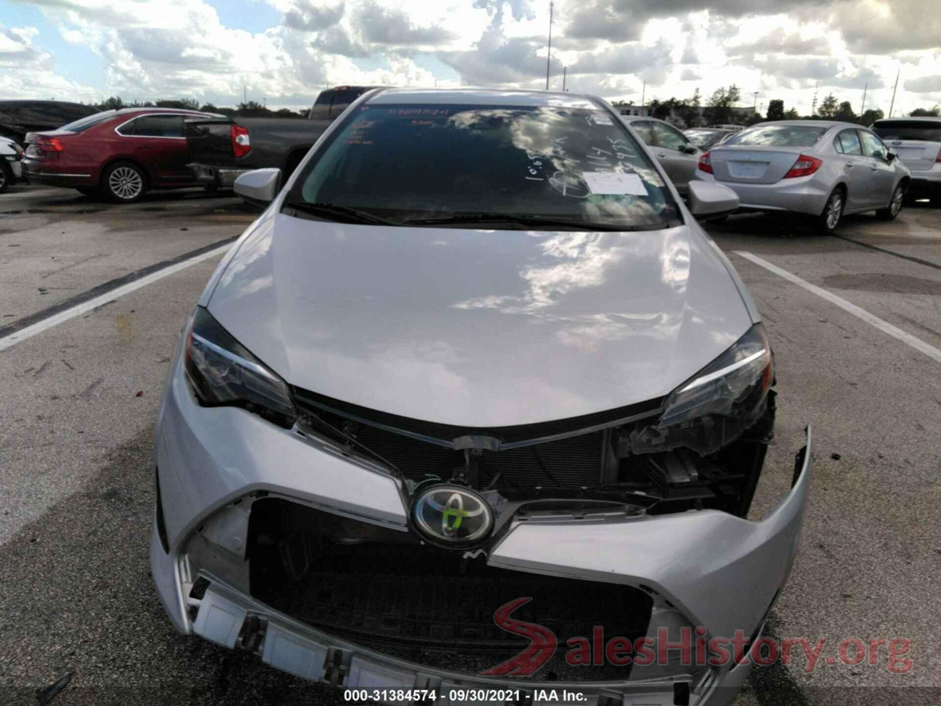 5YFBURHE8HP678935 2017 TOYOTA COROLLA