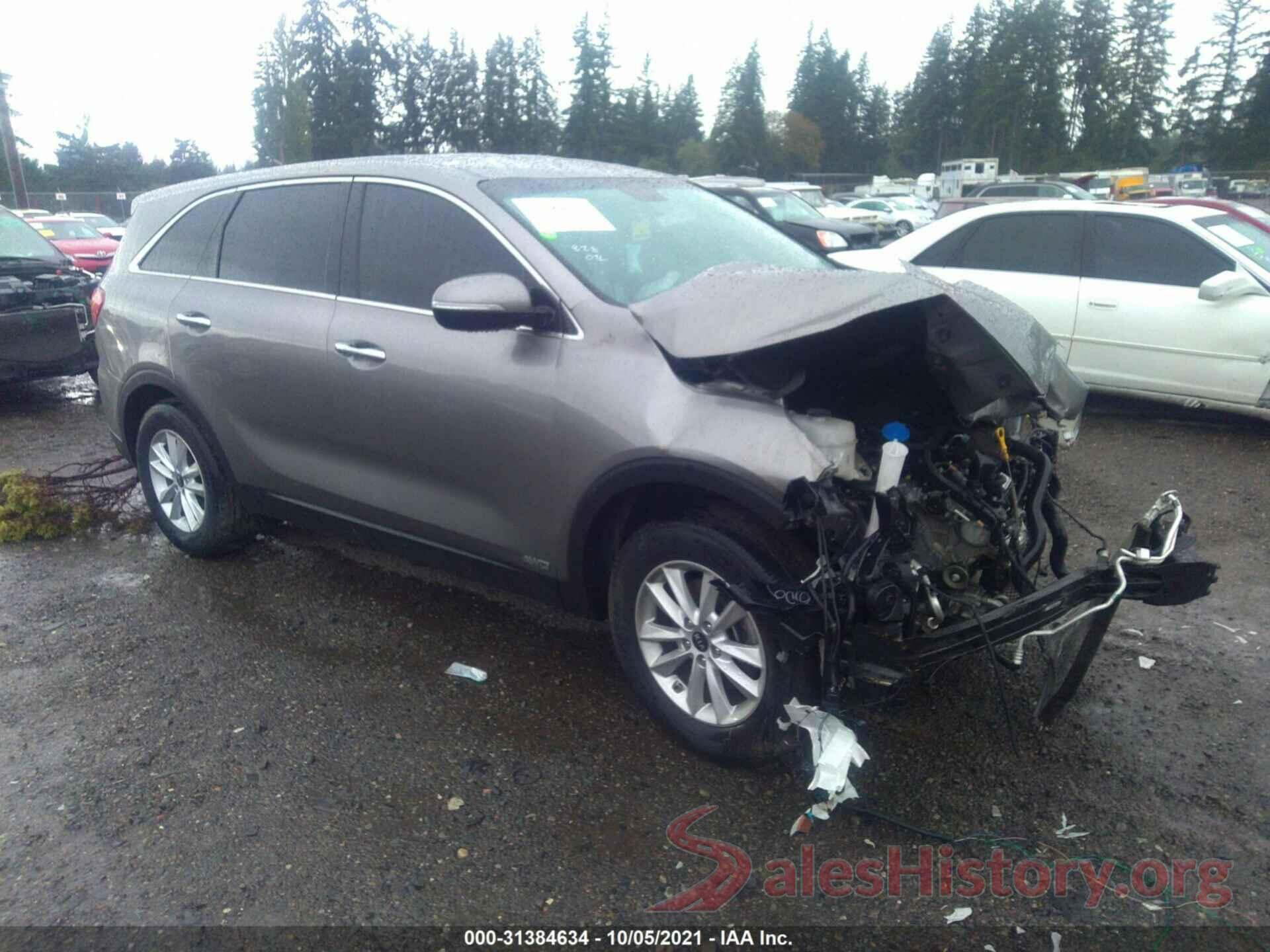 5XYPGDA53KG521089 2019 KIA SORENTO