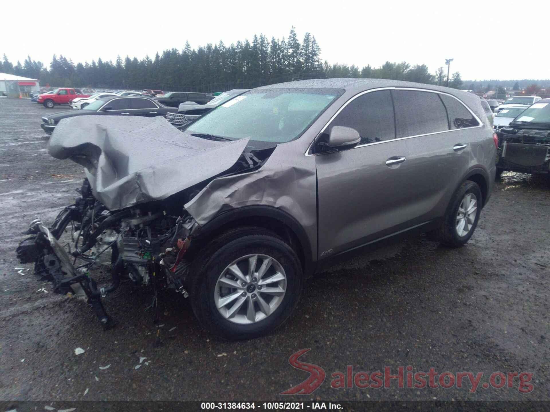 5XYPGDA53KG521089 2019 KIA SORENTO