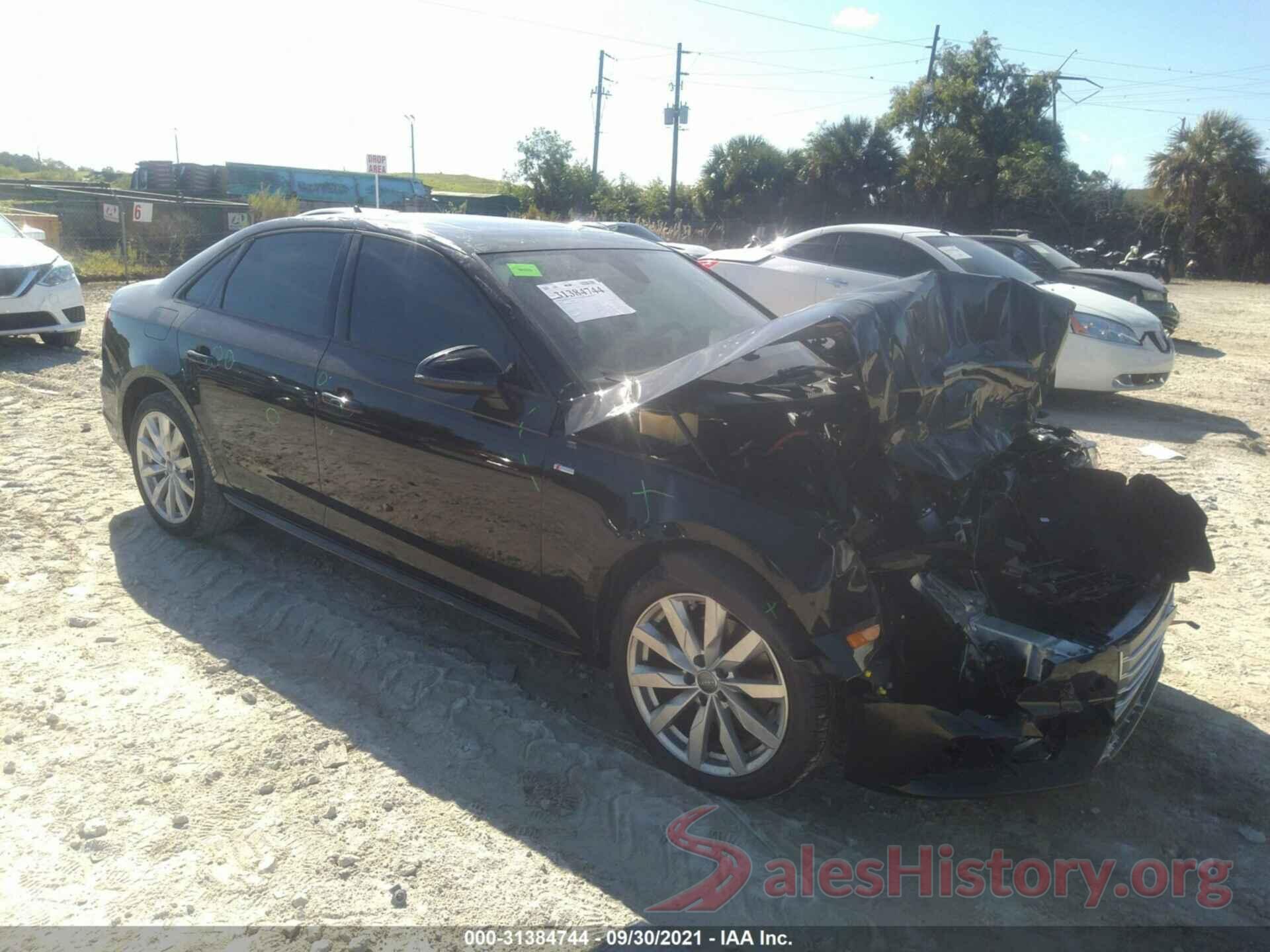 WAUKMAF43JN015462 2018 AUDI A4