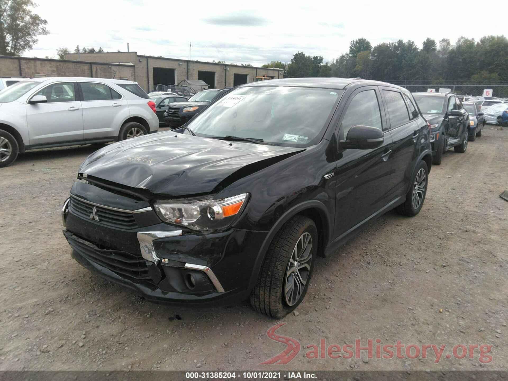 JA4AR3AW2HZ039138 2017 MITSUBISHI OUTLANDER SPORT