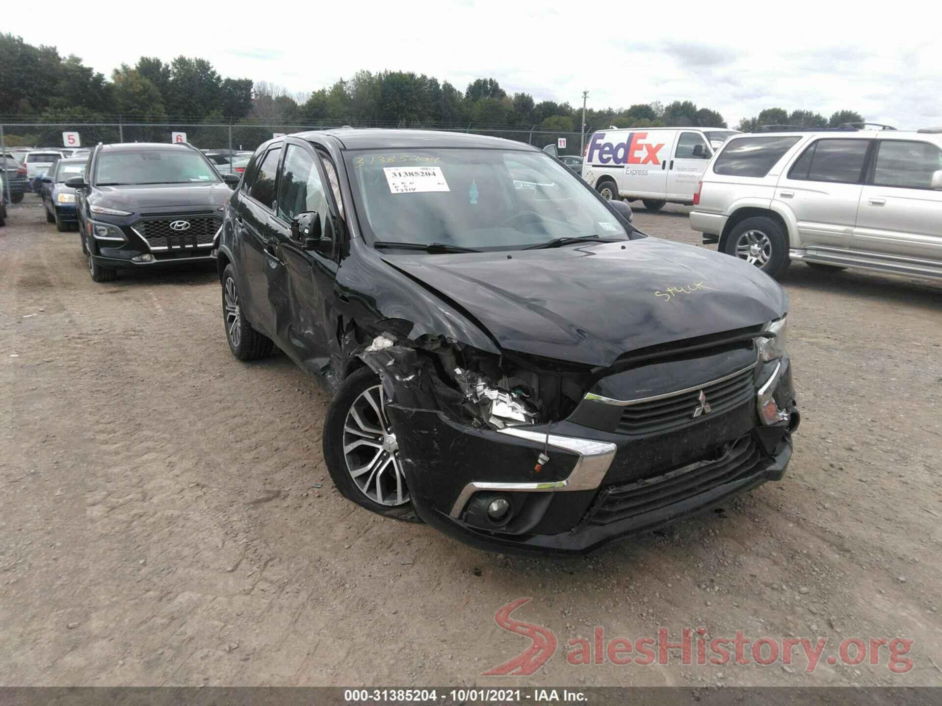 JA4AR3AW2HZ039138 2017 MITSUBISHI OUTLANDER SPORT