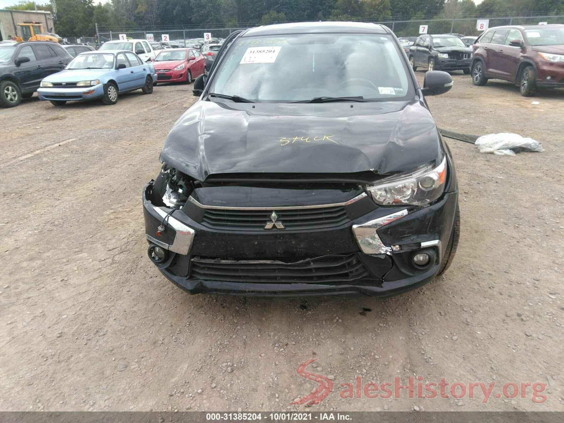 JA4AR3AW2HZ039138 2017 MITSUBISHI OUTLANDER SPORT