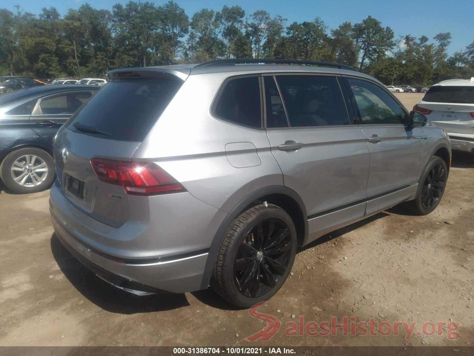 3VV2B7AXXMM054014 2021 VOLKSWAGEN TIGUAN