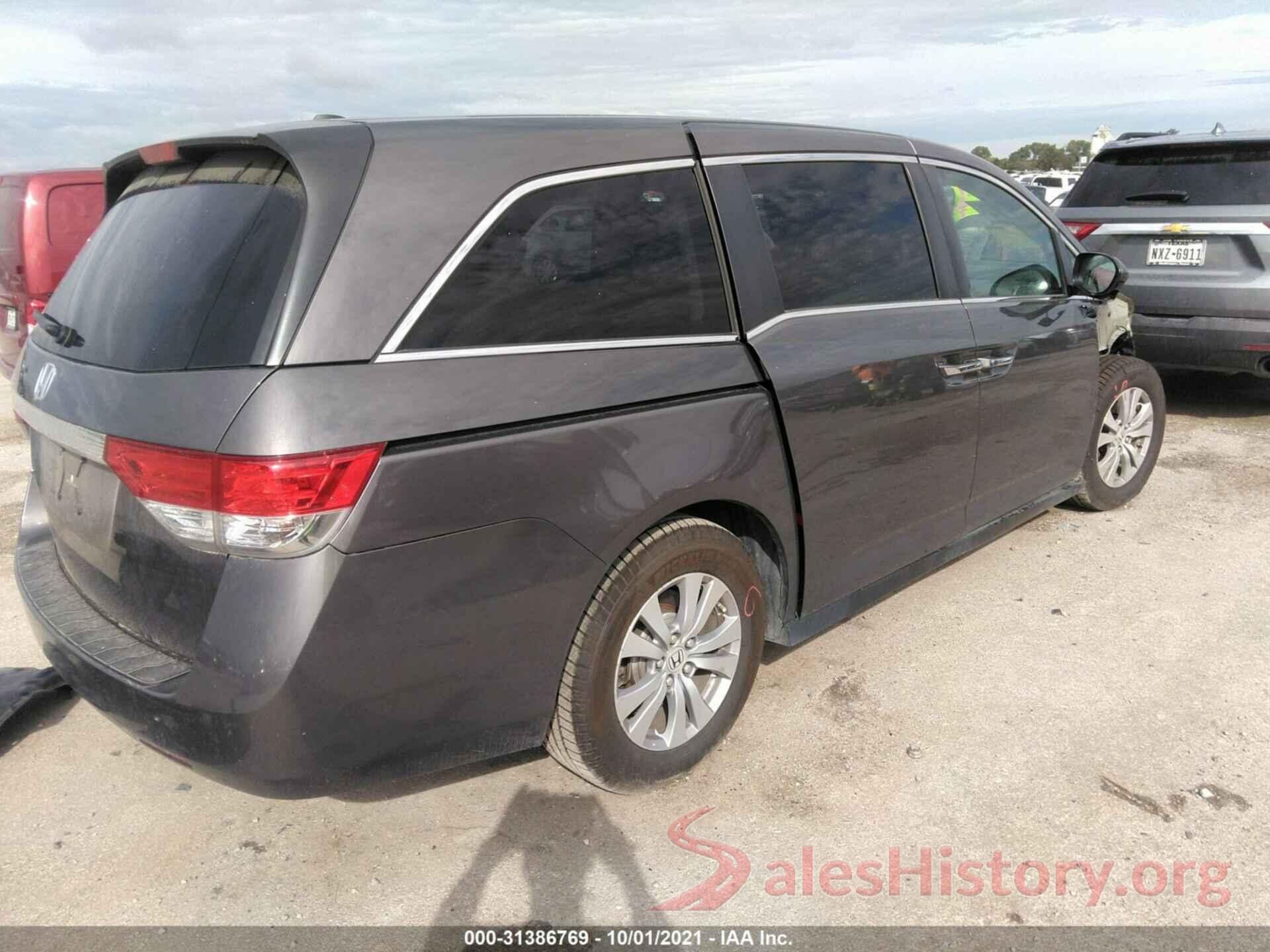 5FNRL5H62GB030116 2016 HONDA ODYSSEY